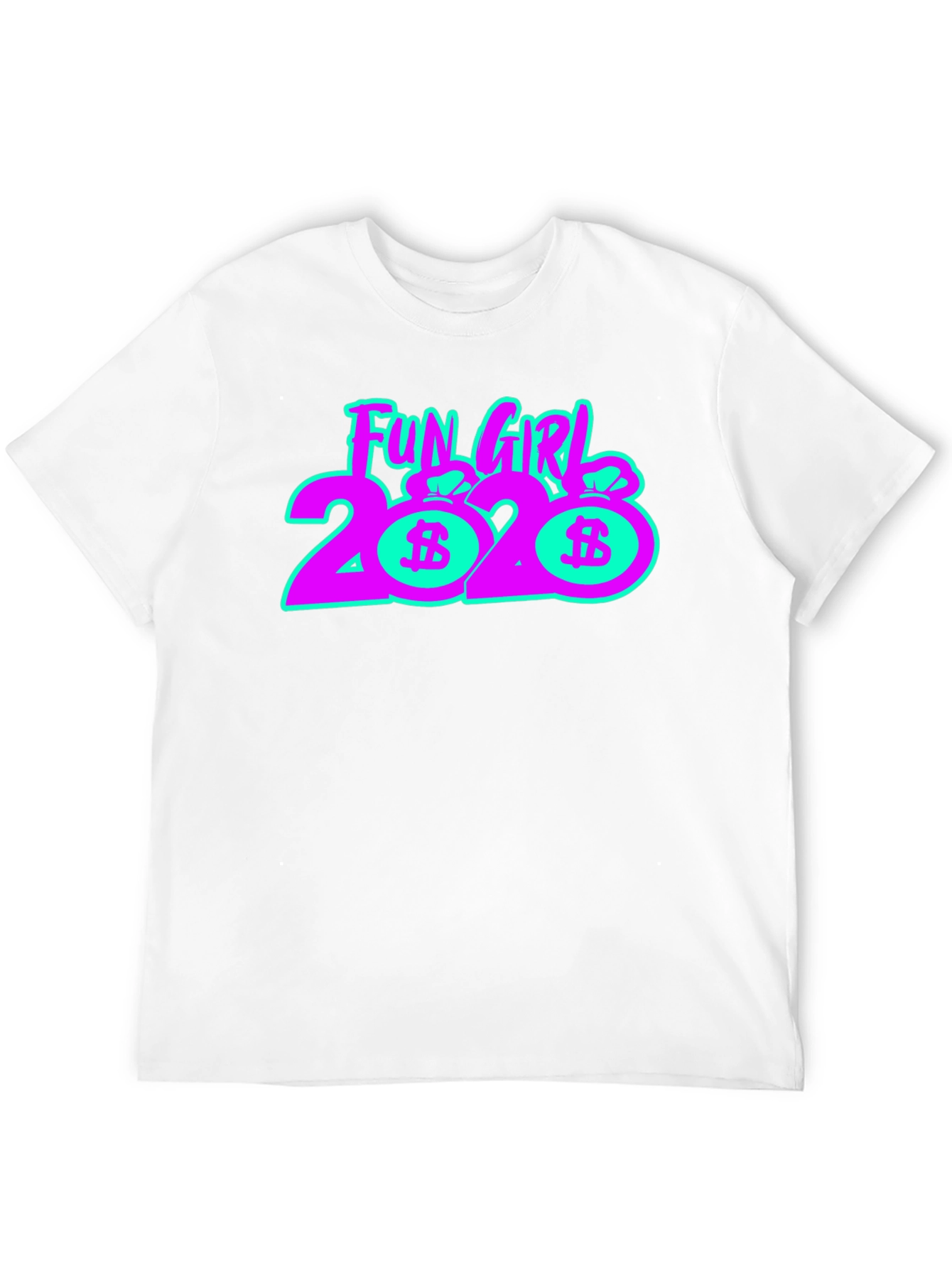 Black Fun Girl 2020 Graphic Tee view 12