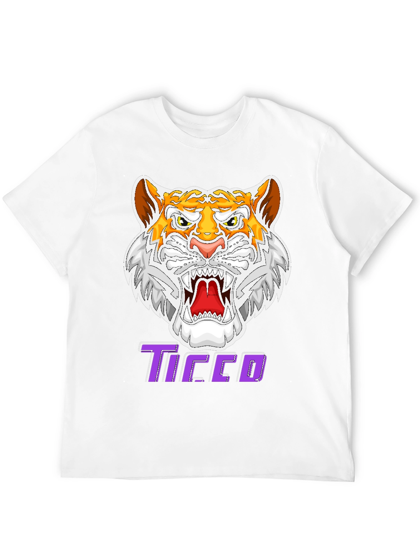Black Fierce Tiger Graphic Tee - Bold Style view 12
