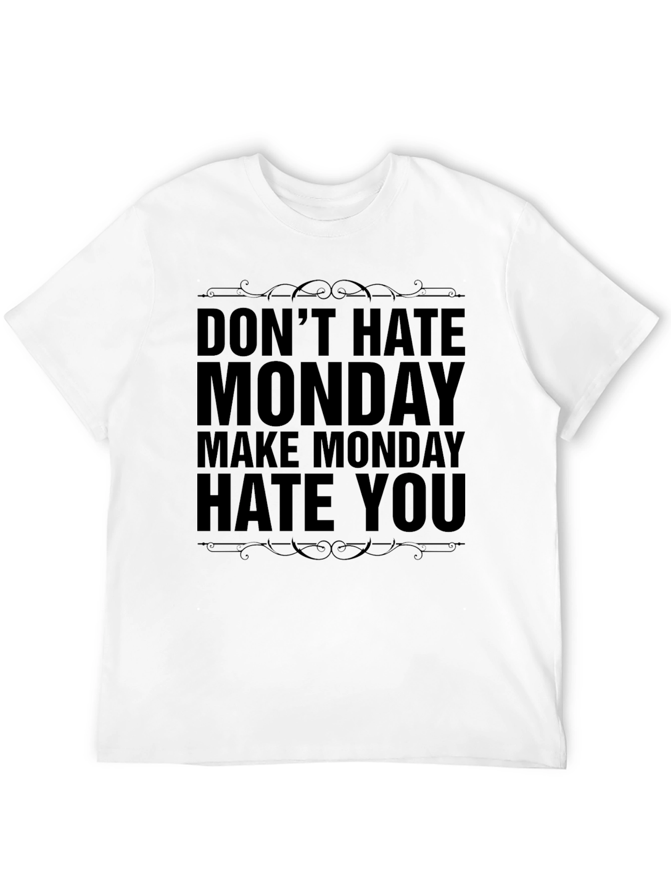 Black Don't Hate Monday Graphic Tee view 12