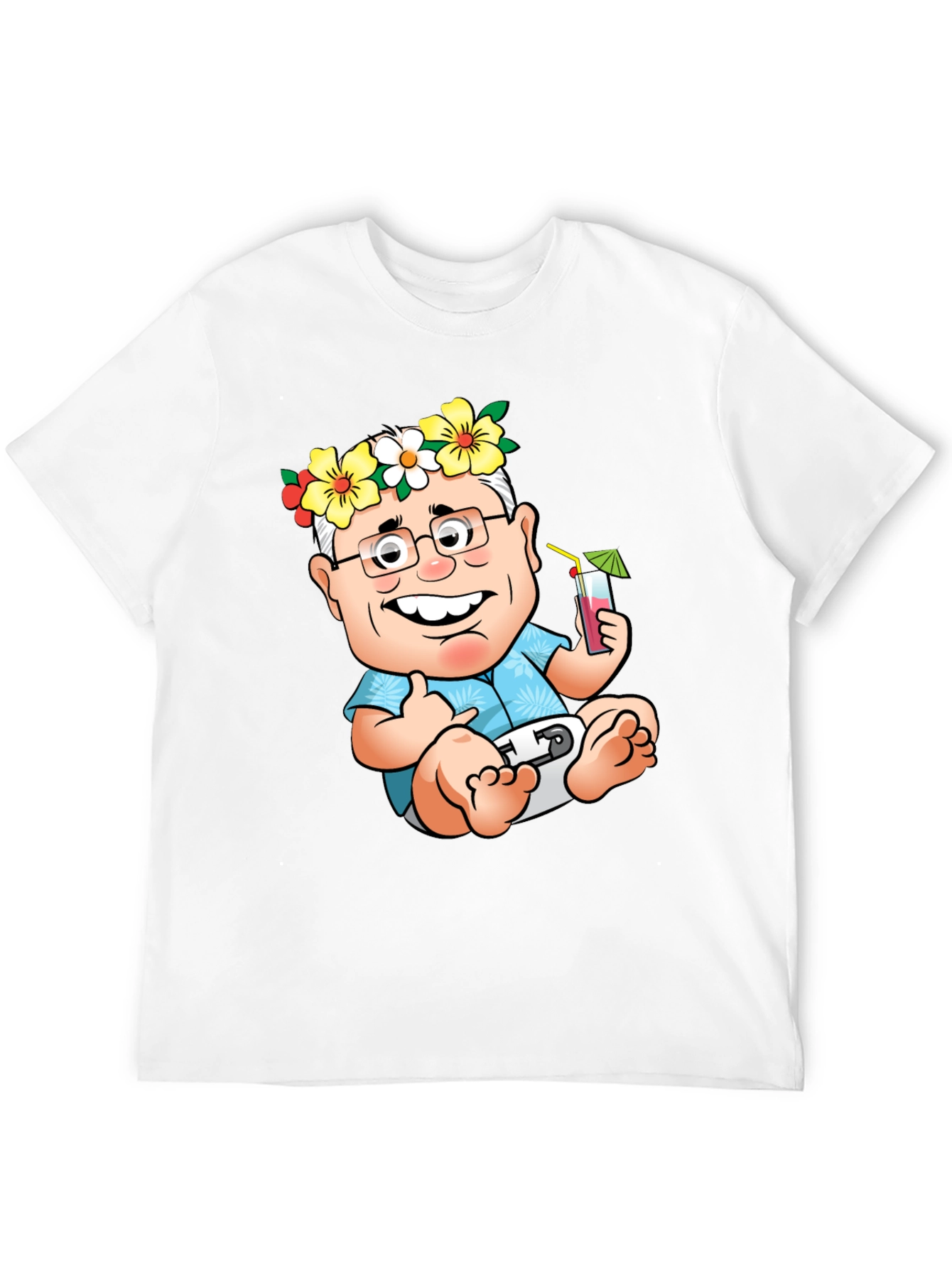 Black Funny Baby Cartoon T-Shirt  view 12