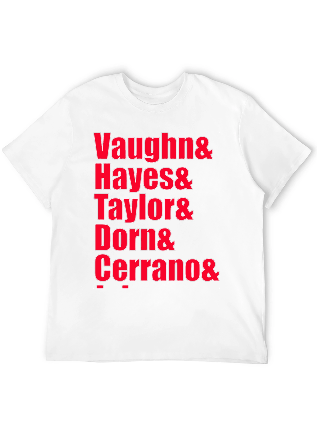 Black Vaughn Hayes Taylor Dorn Cerrano Graphic Tee view 12
