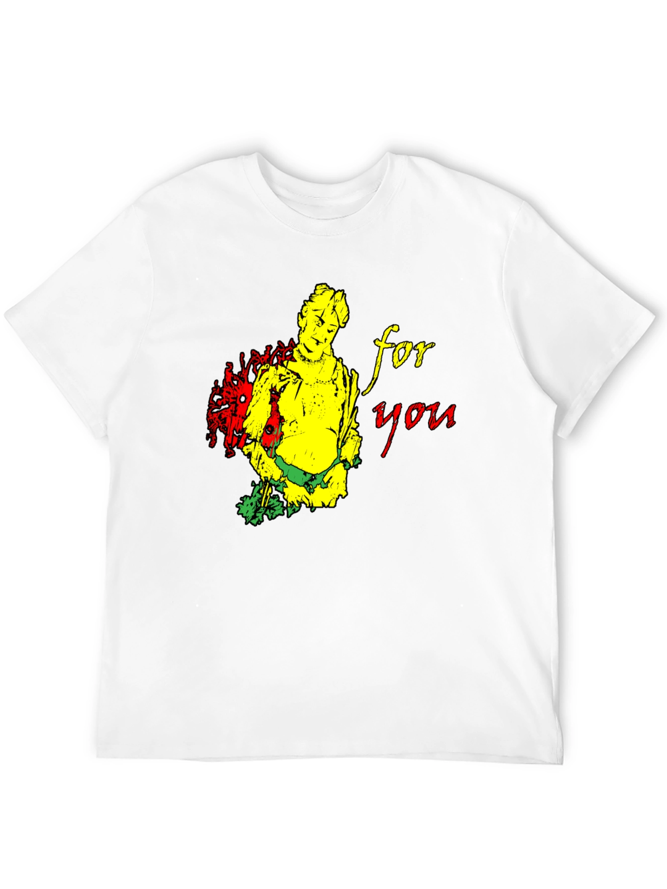 Black Unique Graphic T-Shirt - For You view 12