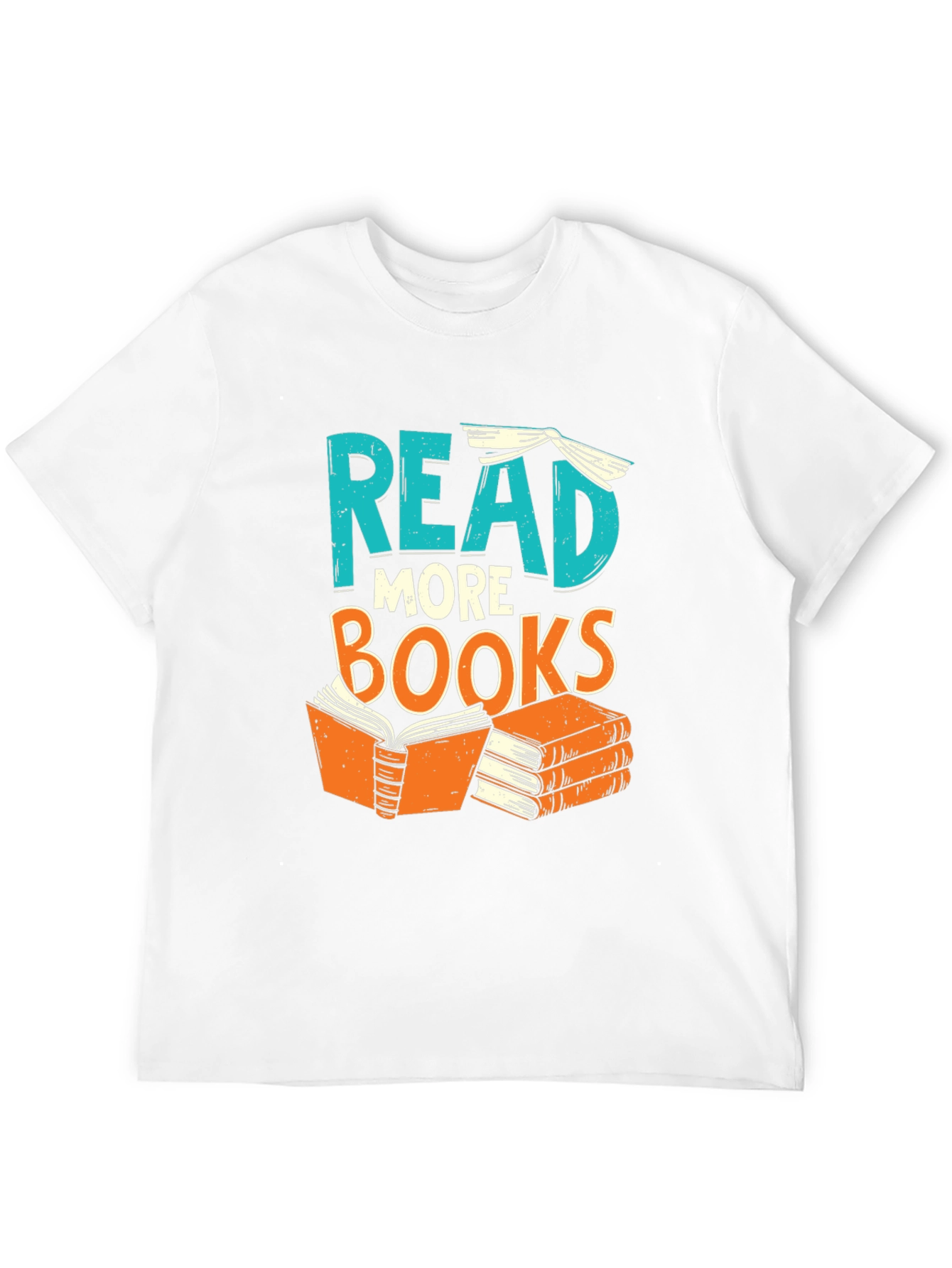 Black Read More Books Graphic T-Shirt view 12