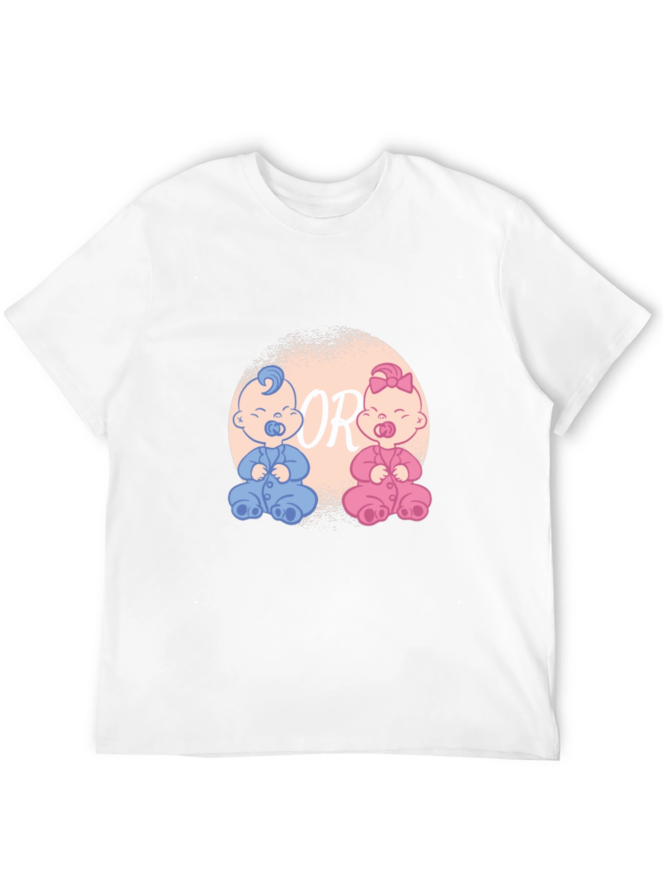 Gender Reveal Baby T-Shirt - Boy or Girl Tee - 12