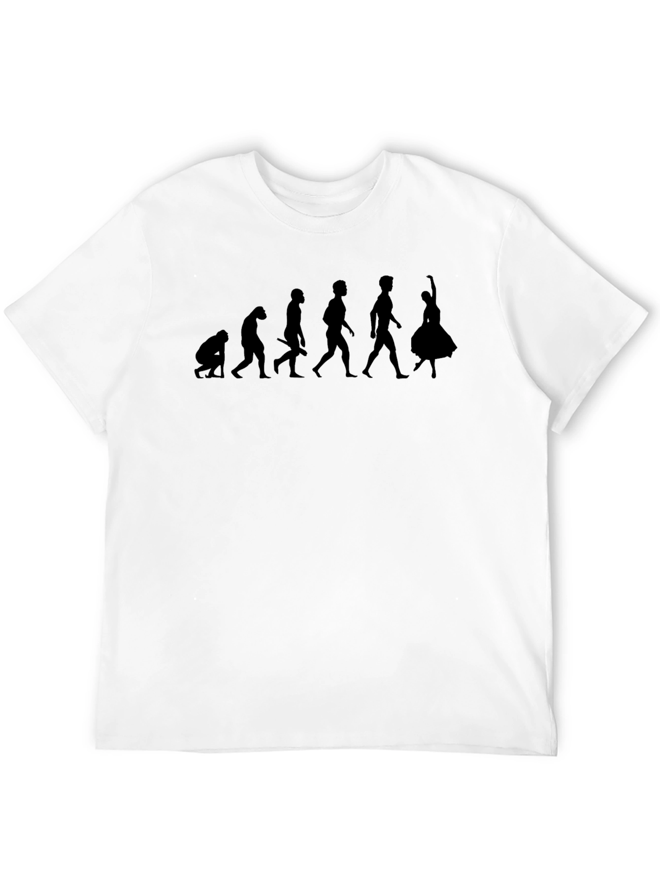 Black Evolution of Dance T-Shirt - Black view 12
