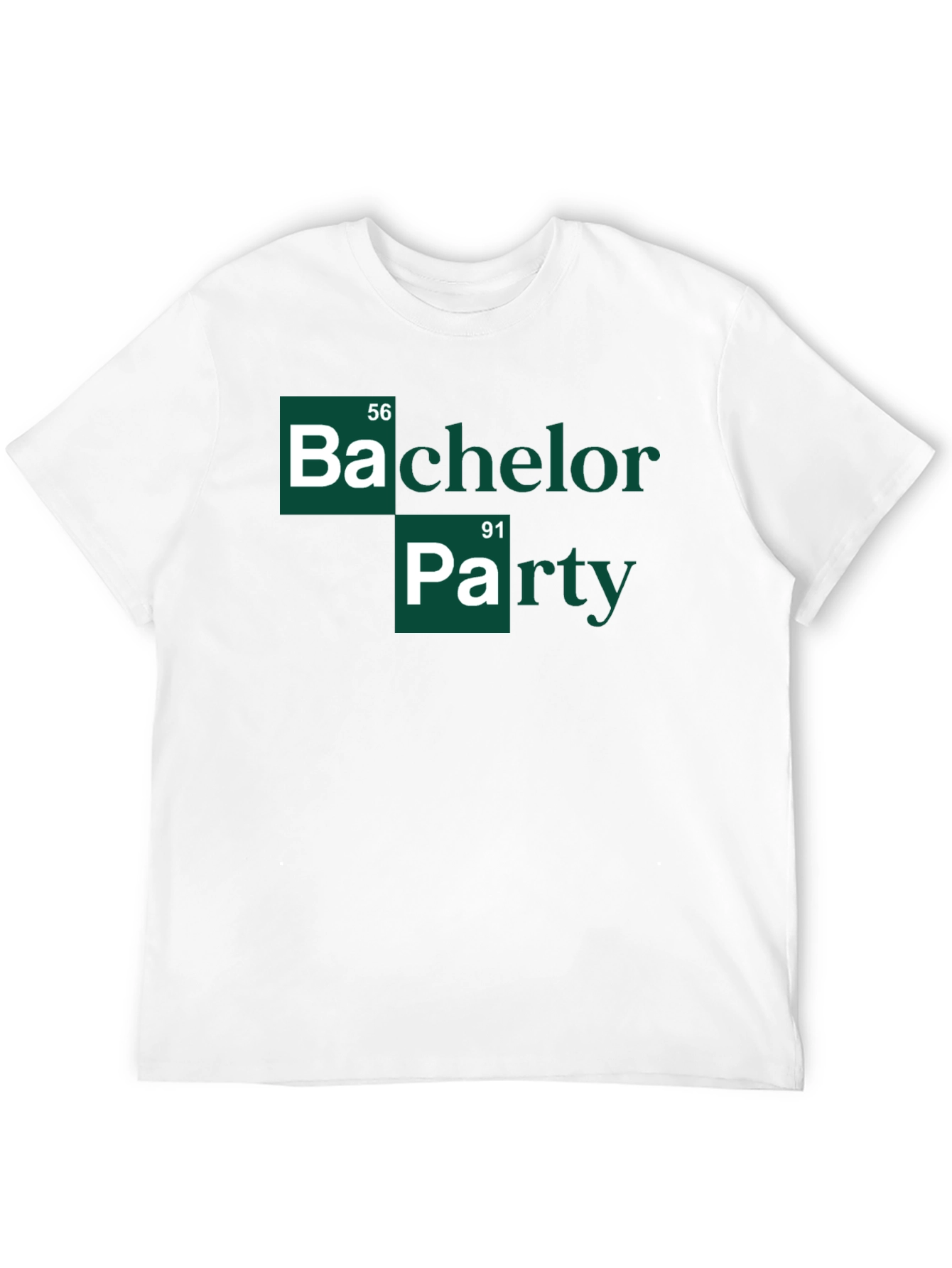 Black Bachelor Party Chemistry Shirt view 12
