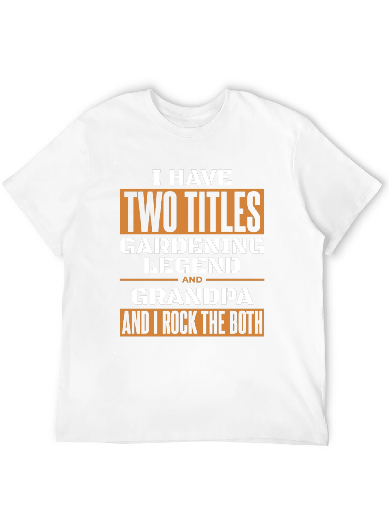 Black Gardening Legend Grandpa T-Shirt view 12