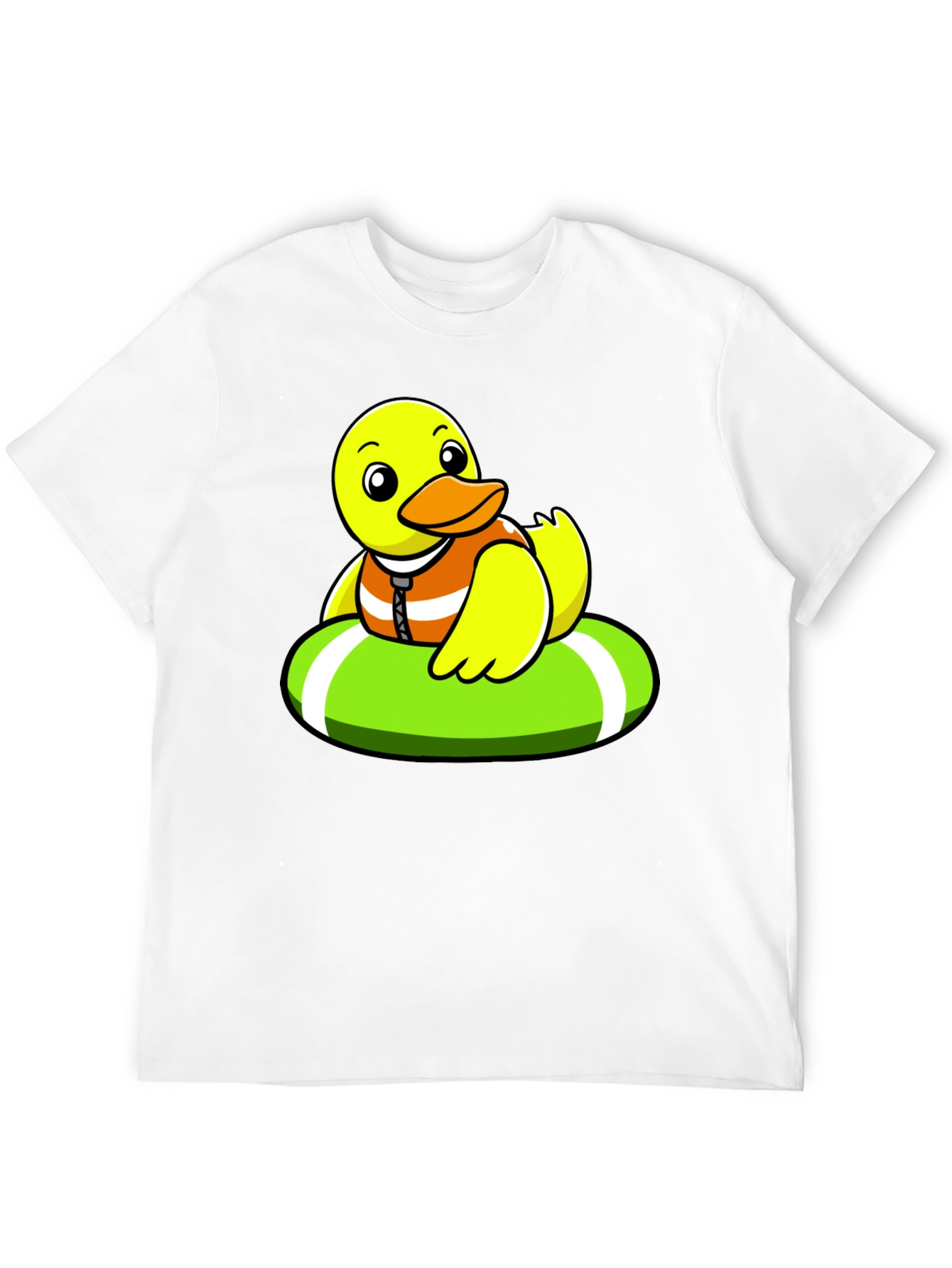 Black Duck on Inner Tube Graphic Tee view 12