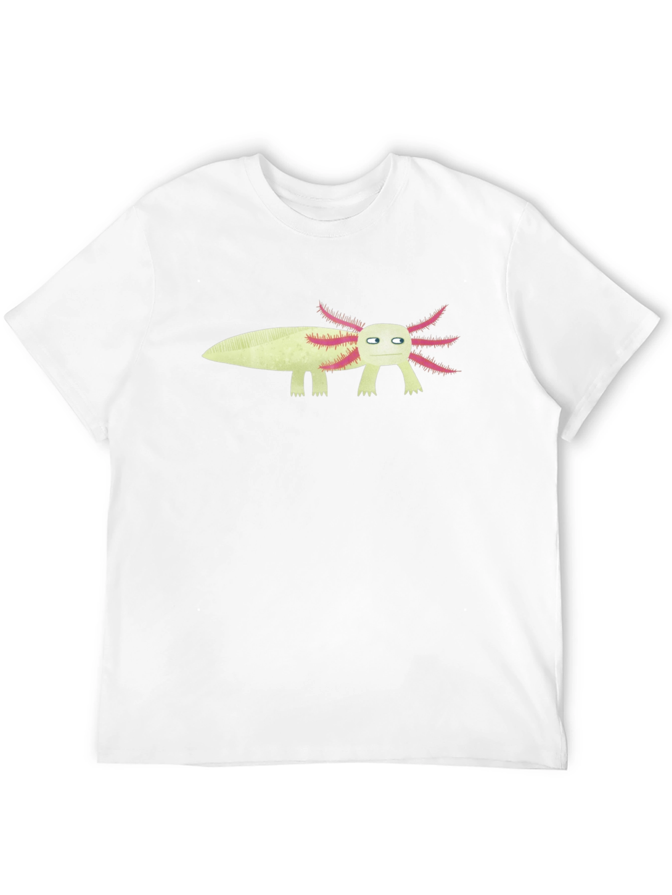 Black Axolotl Graphic T-Shirt - Funny Creature Tee view 12