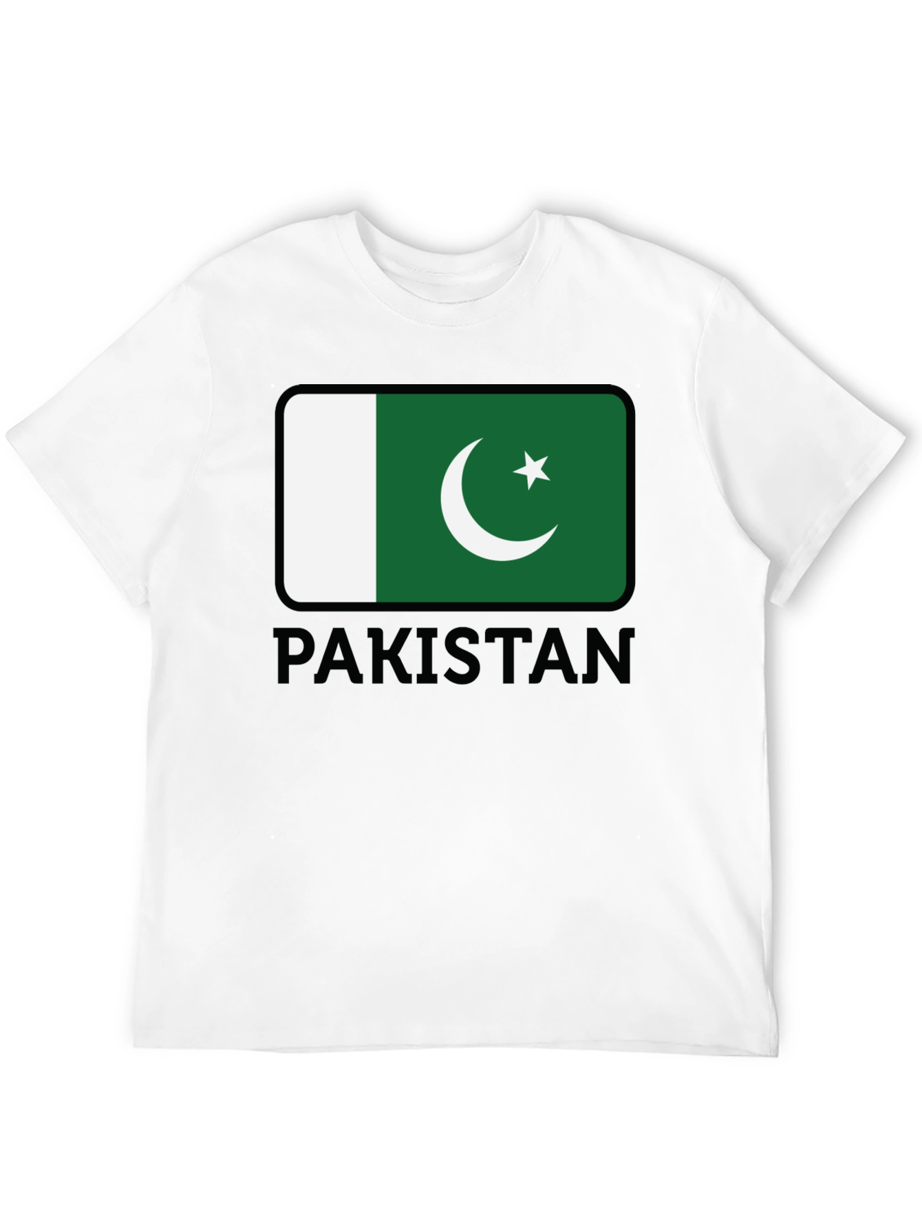 Black Pakistan Flag T-Shirt - Show Your Pride! view 12