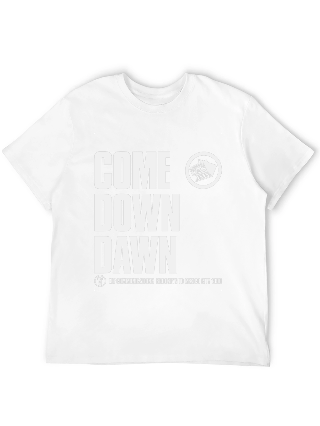 Black Come Down Dawn Graphic Tee view 12