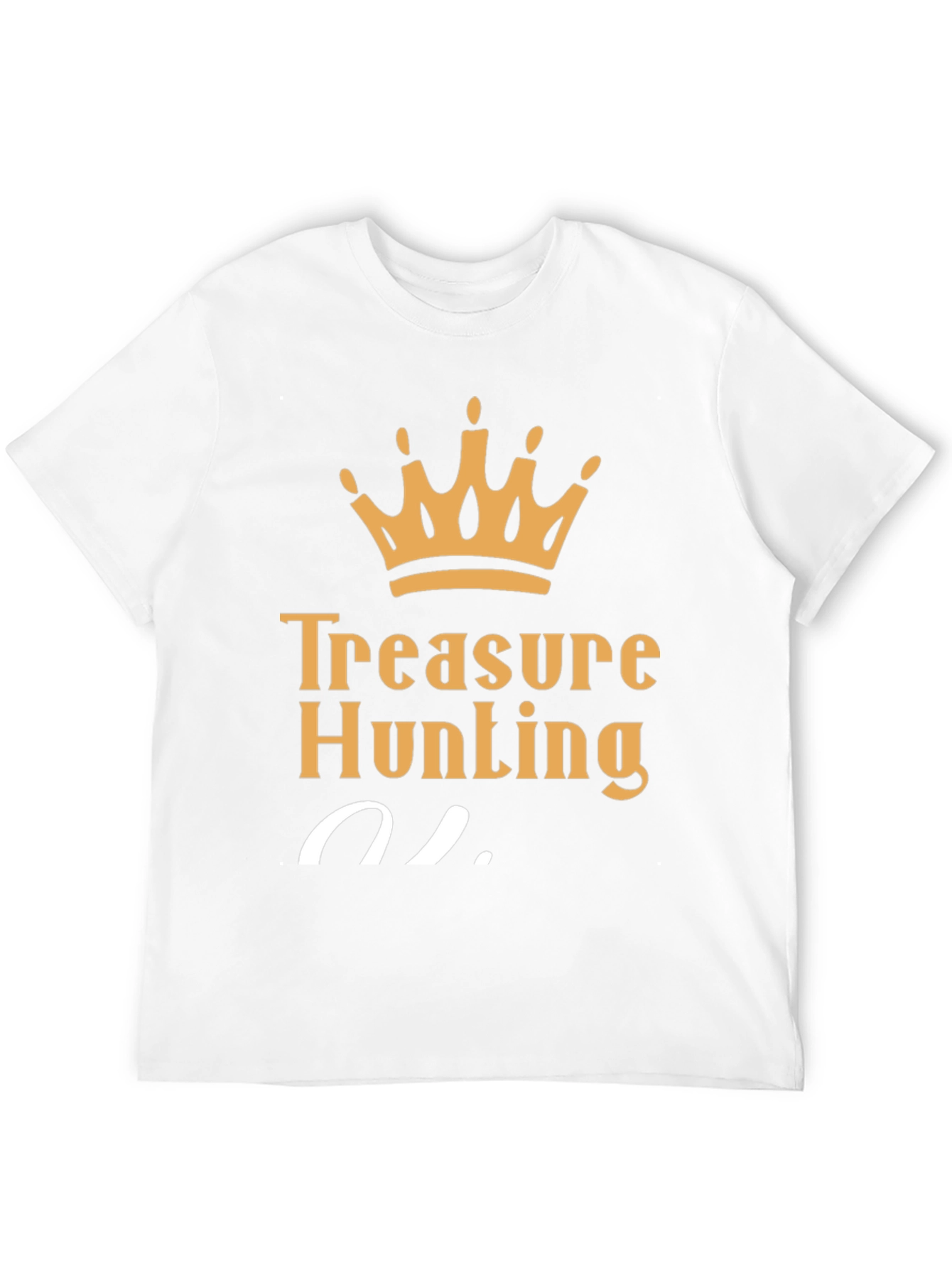 Black Treasure Hunting King T-Shirt - Black view 12