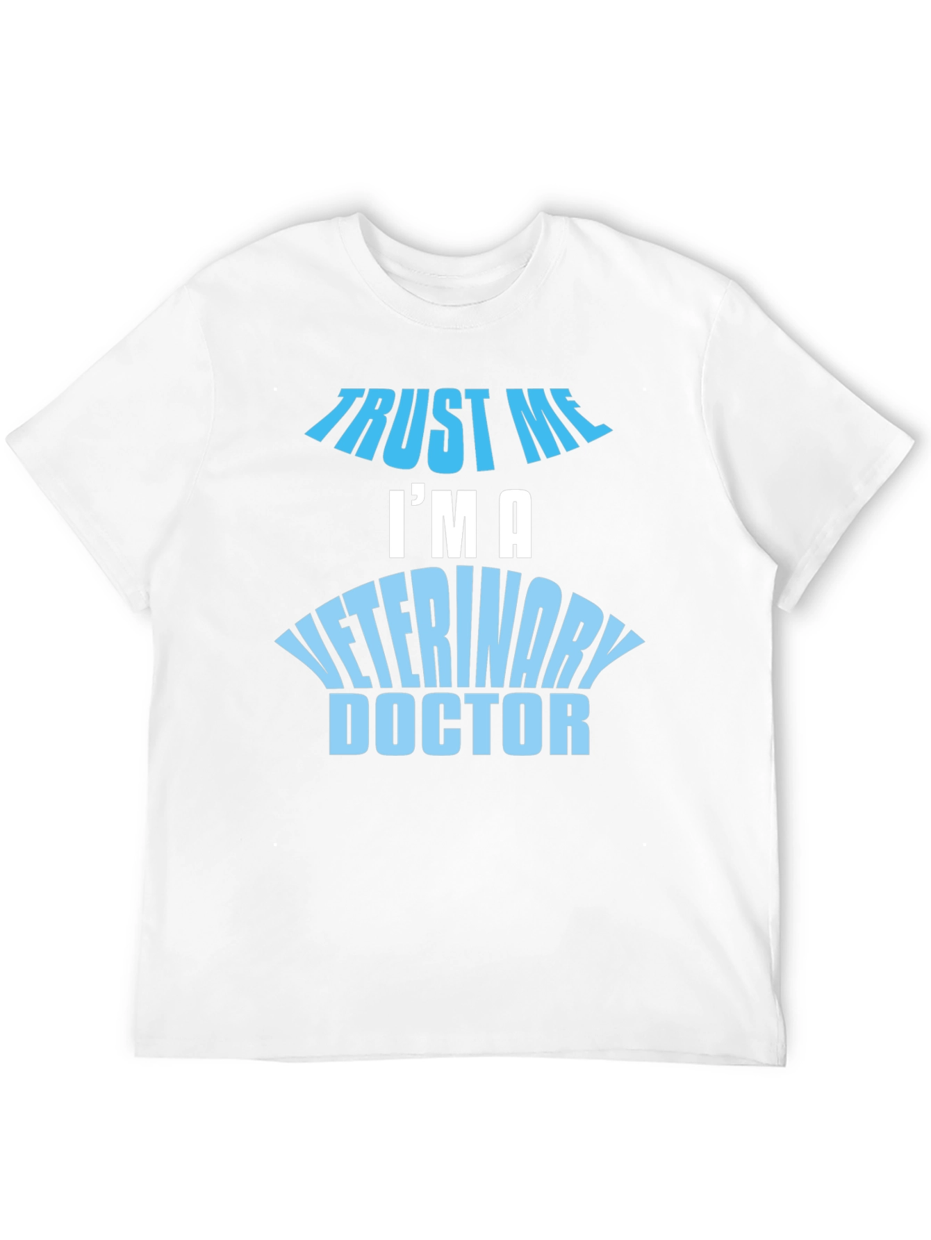 Trust Me I'm A Veterinary Doctor Black T-Shirt - 12