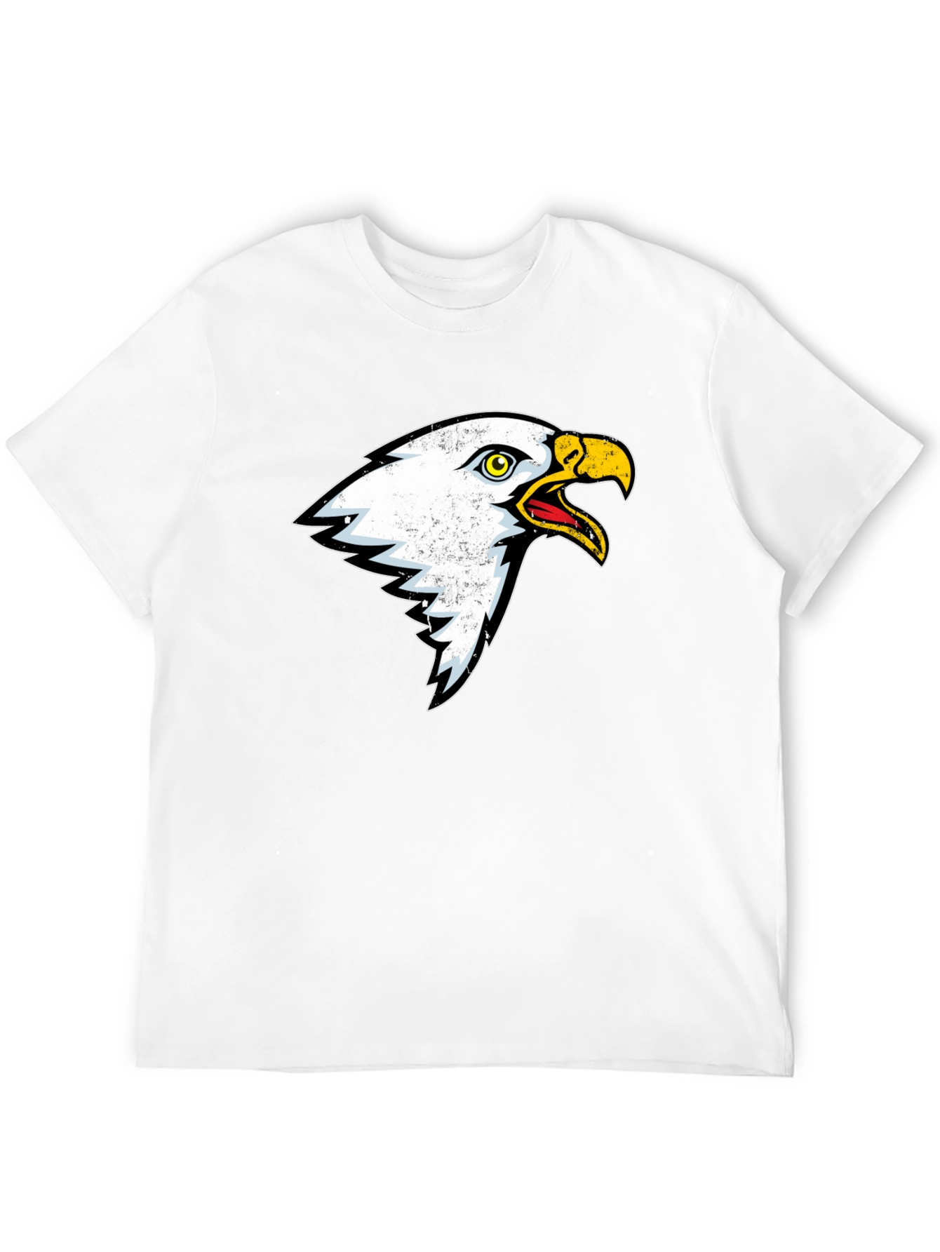 Black Bold Eagle Graphic T-Shirt - Black view 12