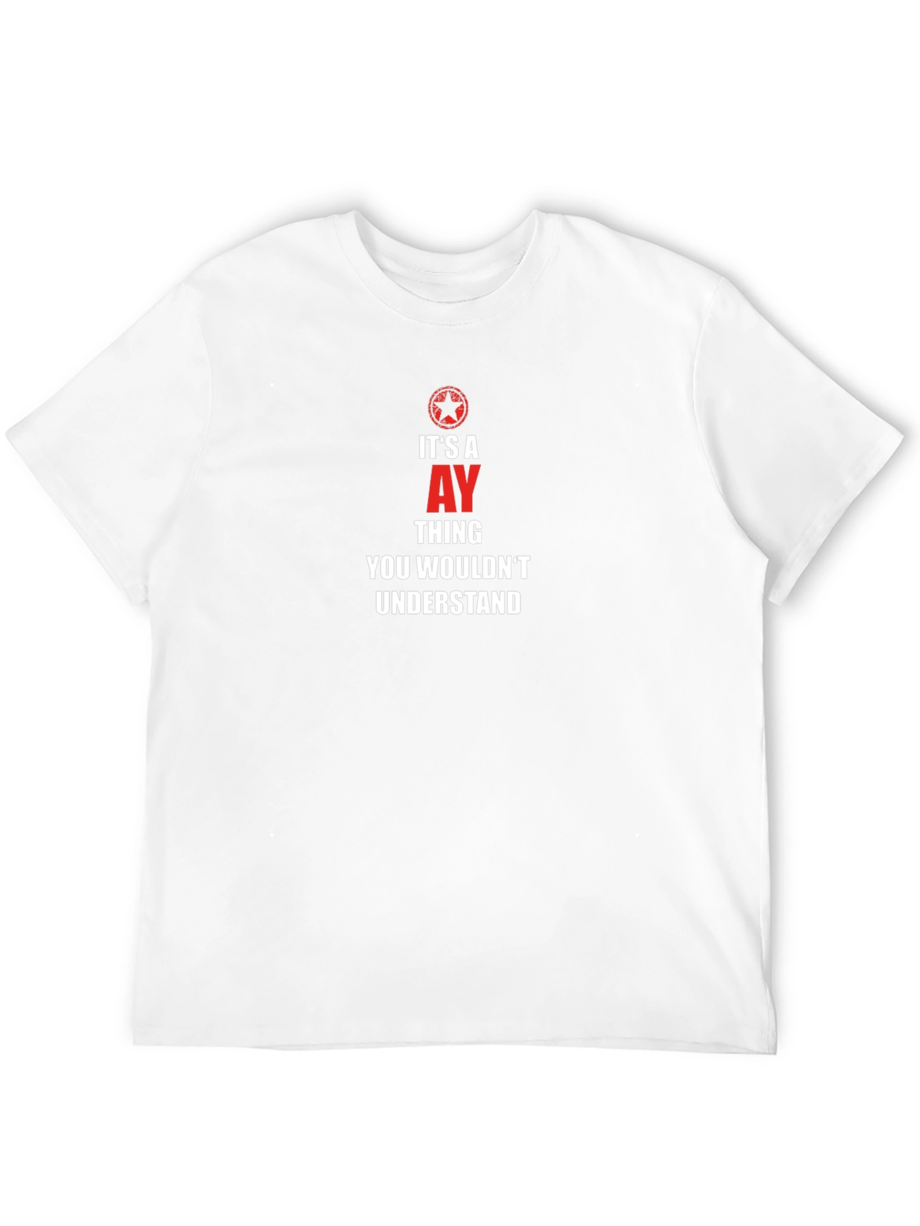 Black It's an AY Thing T-Shirt view 12