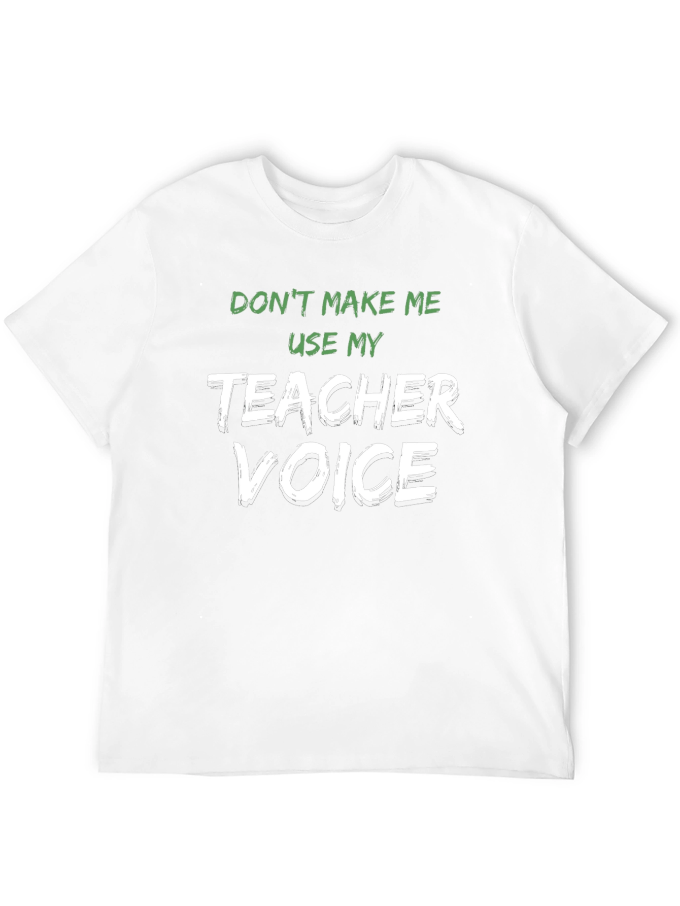 Black Teacher Voice T-Shirt - Funny Teacher Gift view 12