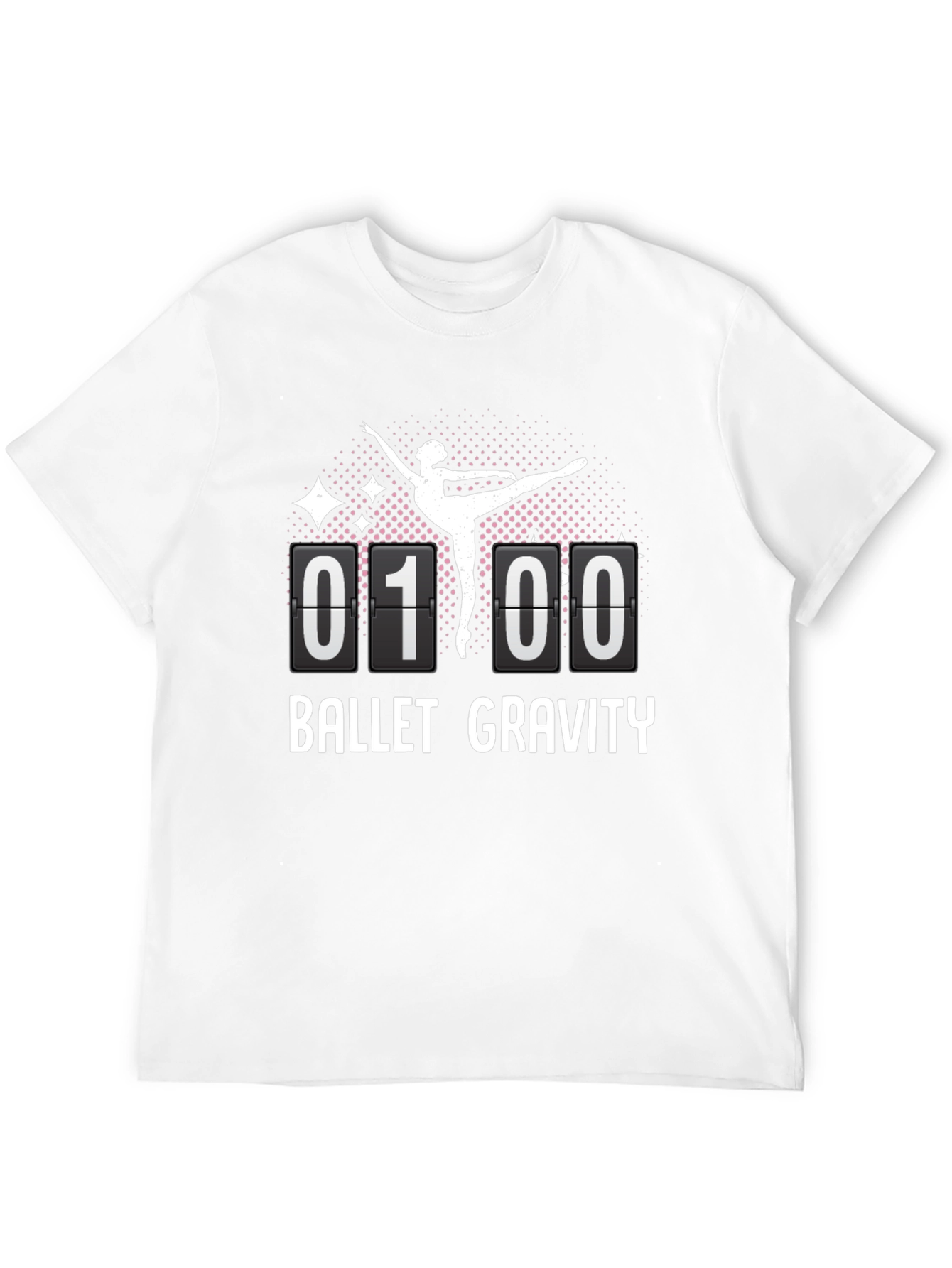 Black Ballet Gravity T-Shirt | Dancer Design view 12
