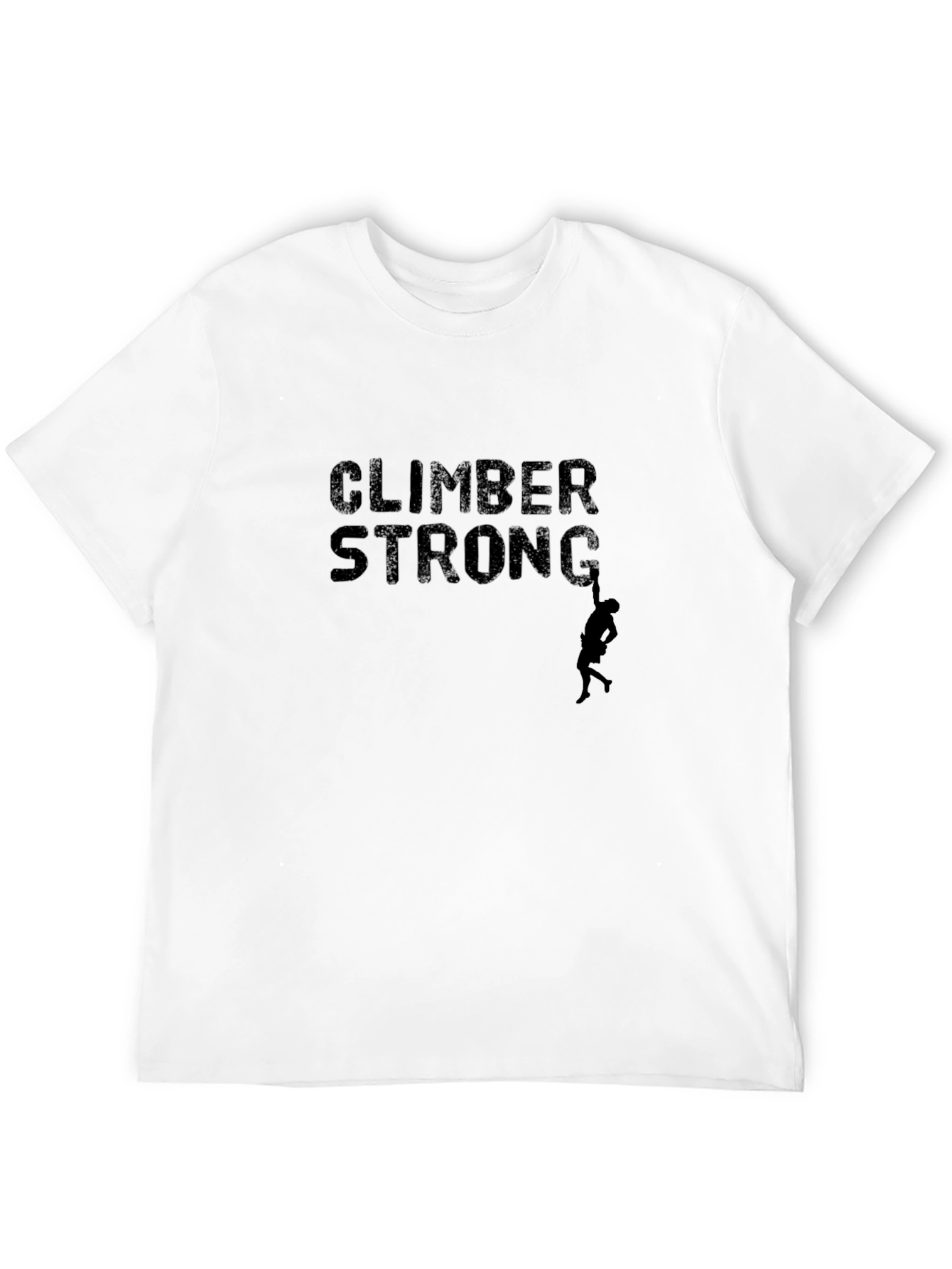 Black Climber Strong Graphic T-Shirt view 12
