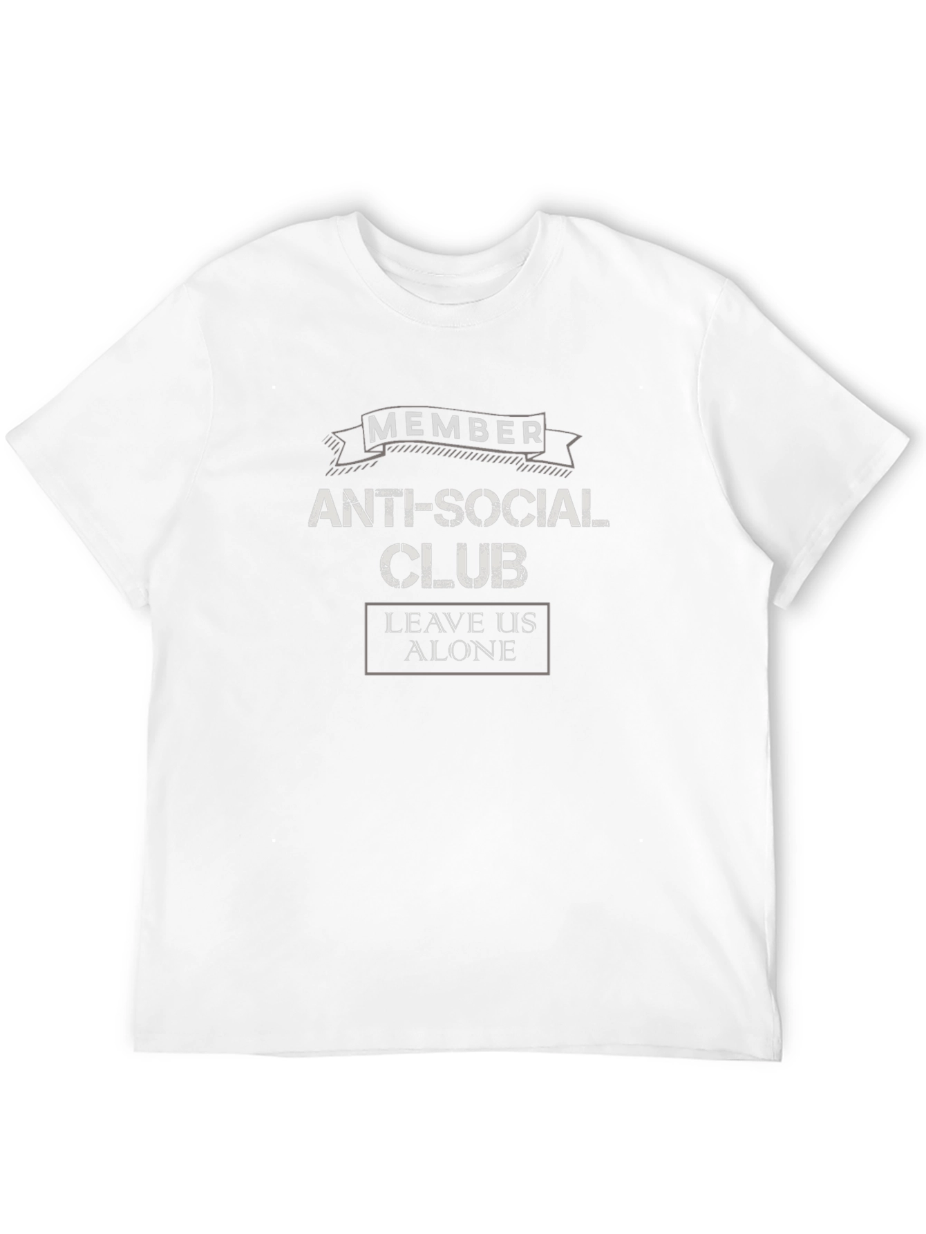 Black Anti-Social Club Member Black T-Shirt view 12