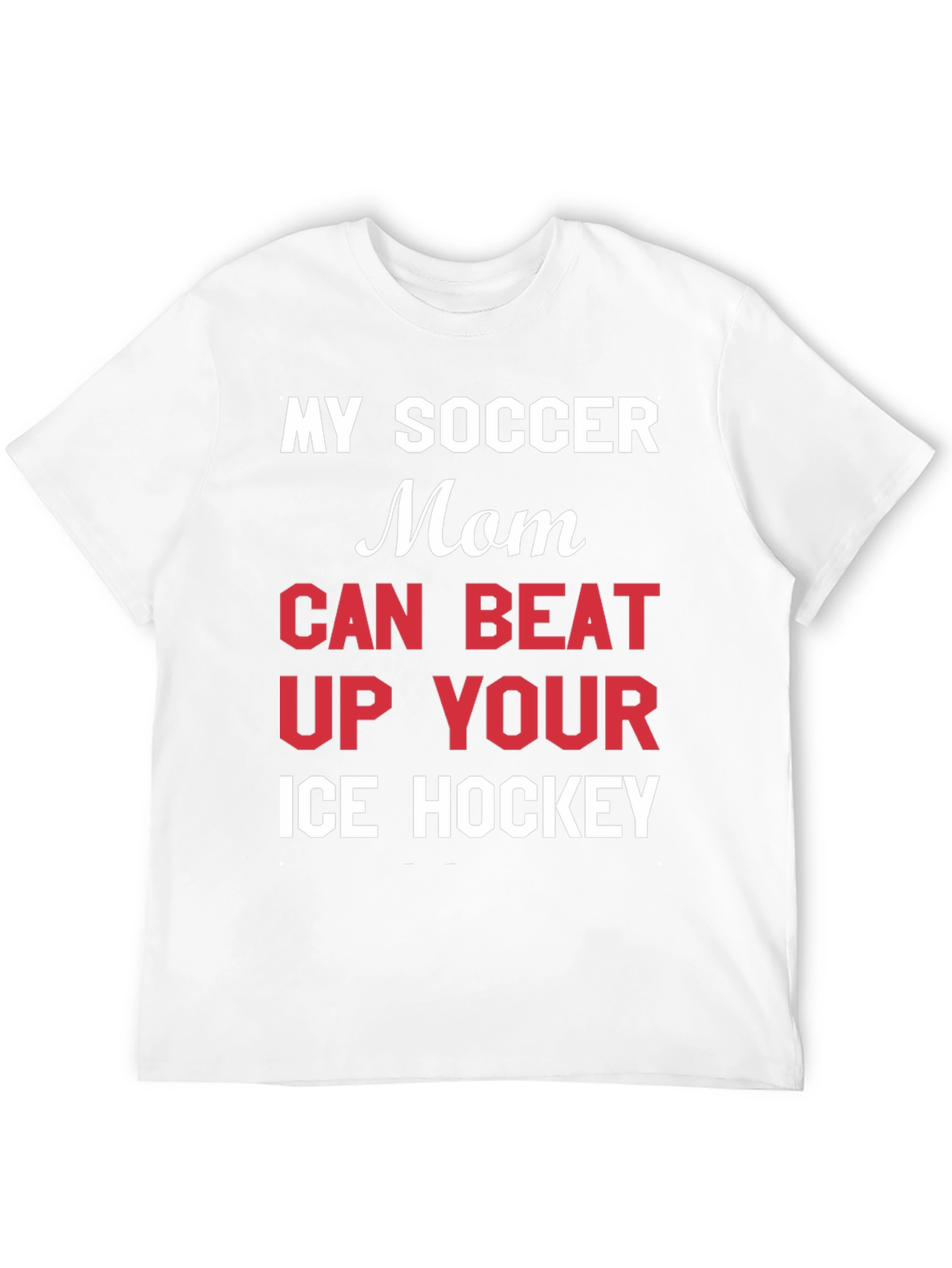 Black Funny Soccer Mom T-Shirt view 12