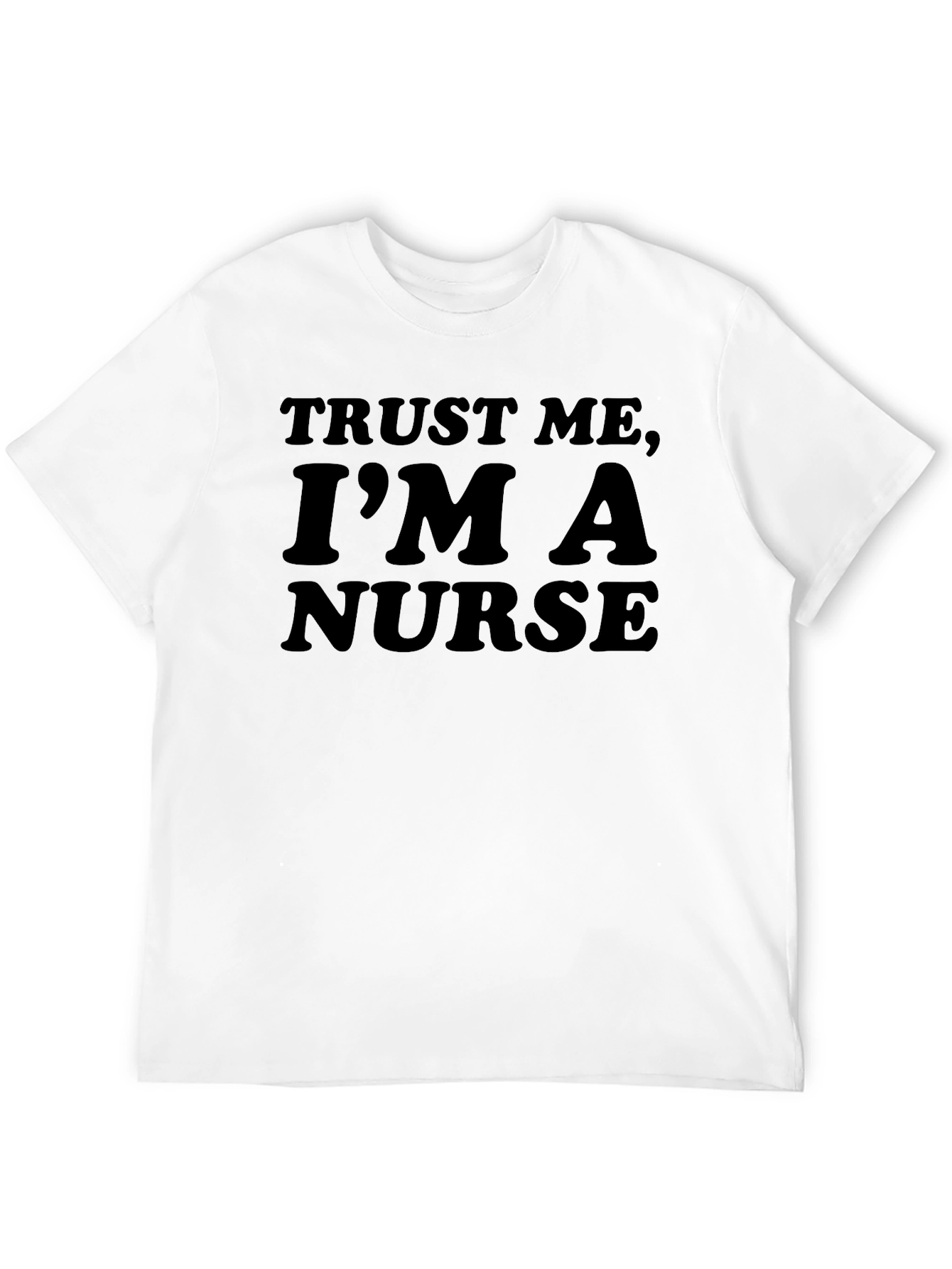 Black Trust Me, I'm A Nurse T-Shirt view 12