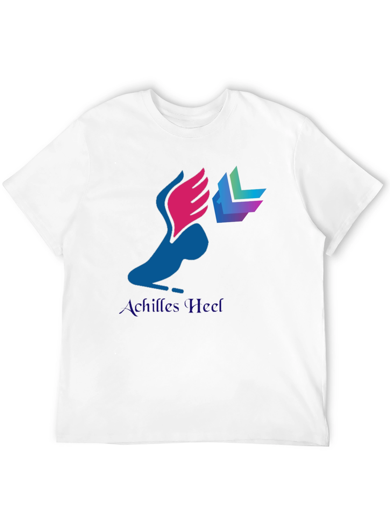 Black Achilles Heel Graphic Tee - Stylish & Unique view 12