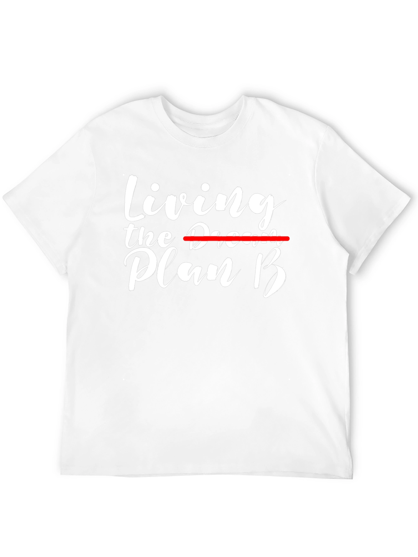 Black Living the Plan B T-Shirt - Black view 12