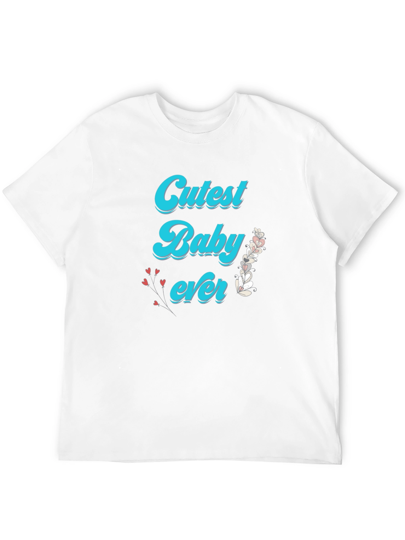 Black Cutest Baby Ever Black T-Shirt view 12