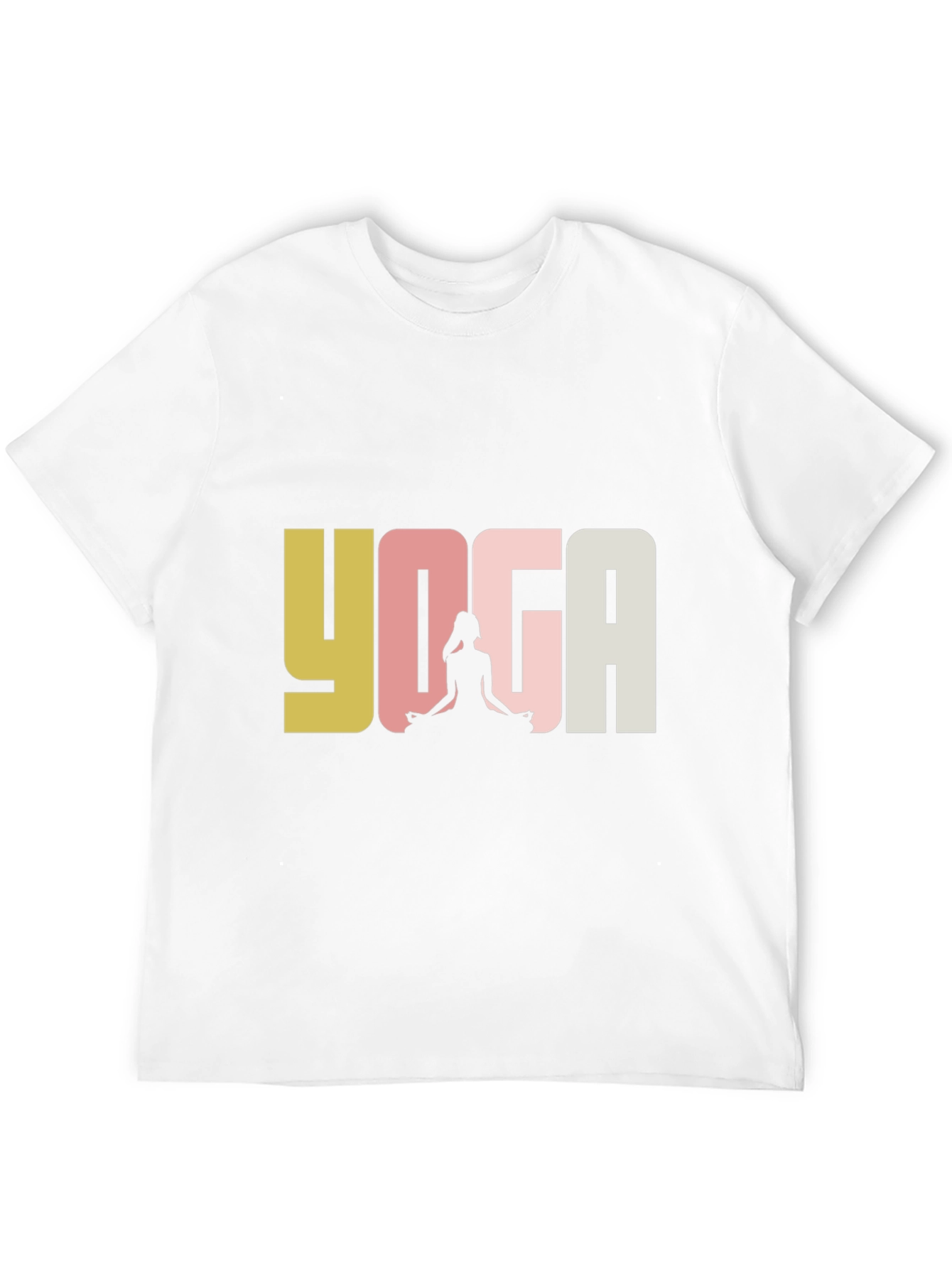 Black Yoga Graphic Tee - Unisex Black T-Shirt view 12
