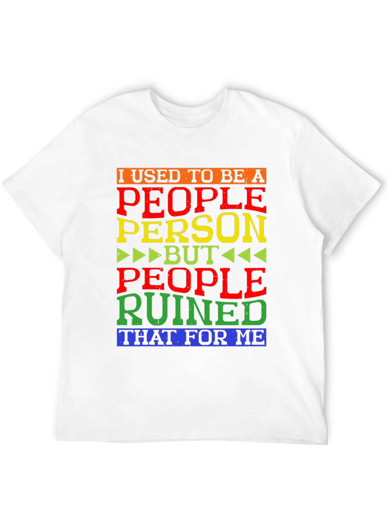 Black People Person Ruined Me T-Shirt view 12