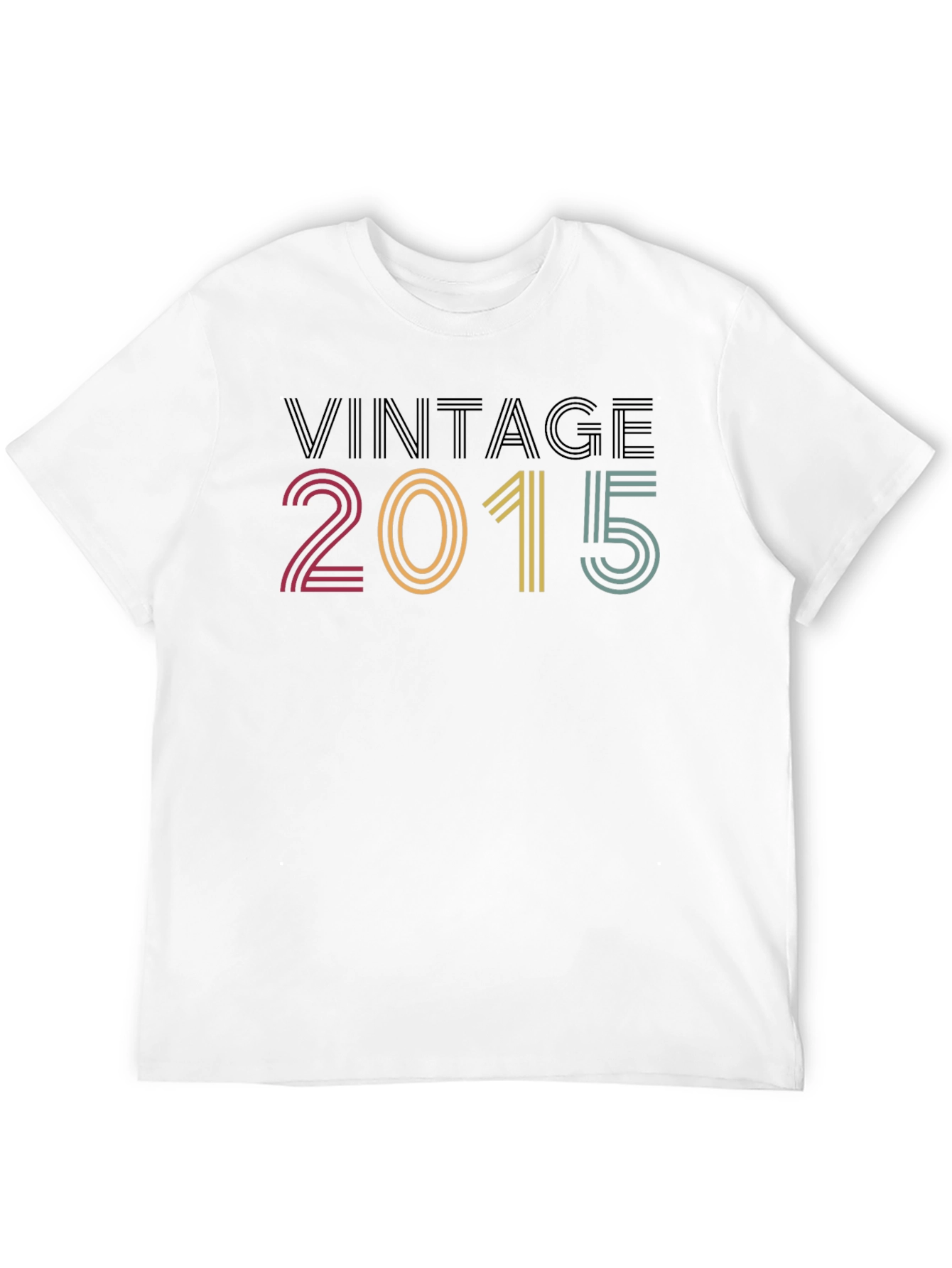 Vintage 2015 Graphic T-Shirt - 12