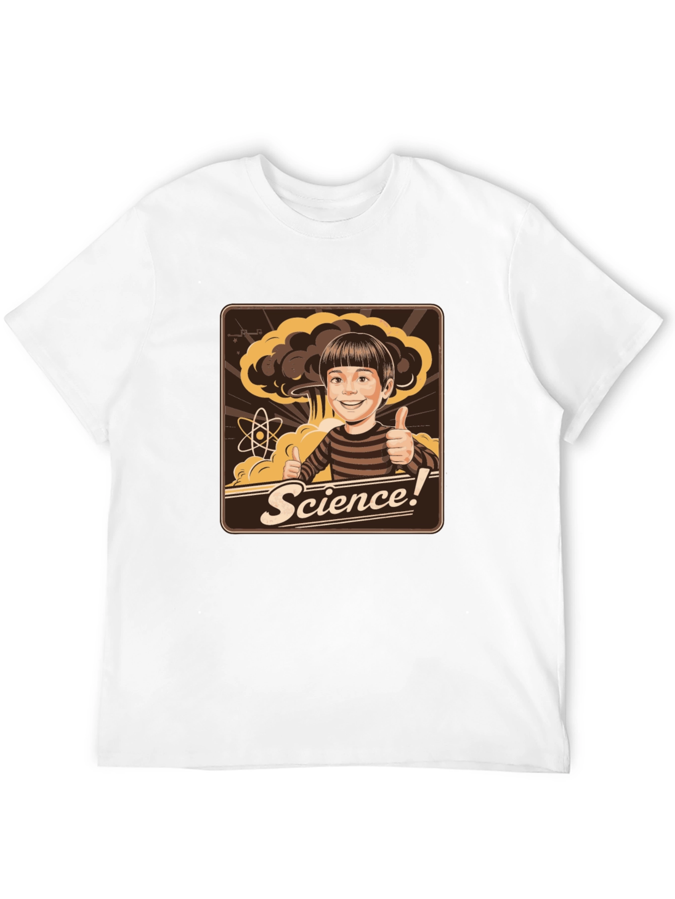Black Science Boy T-Shirt view 12