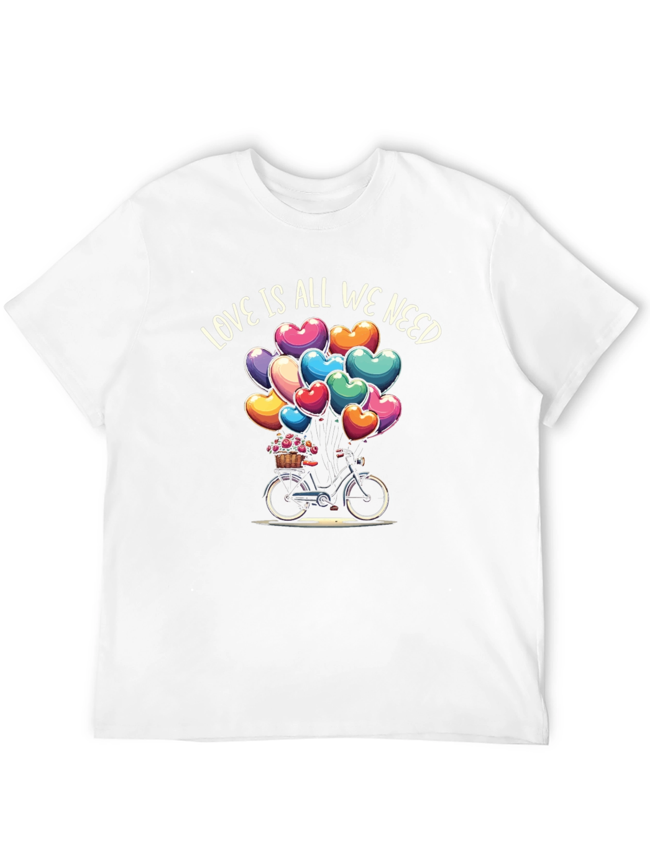 Black Love Is All We Need Bicycle T-Shirt view 12