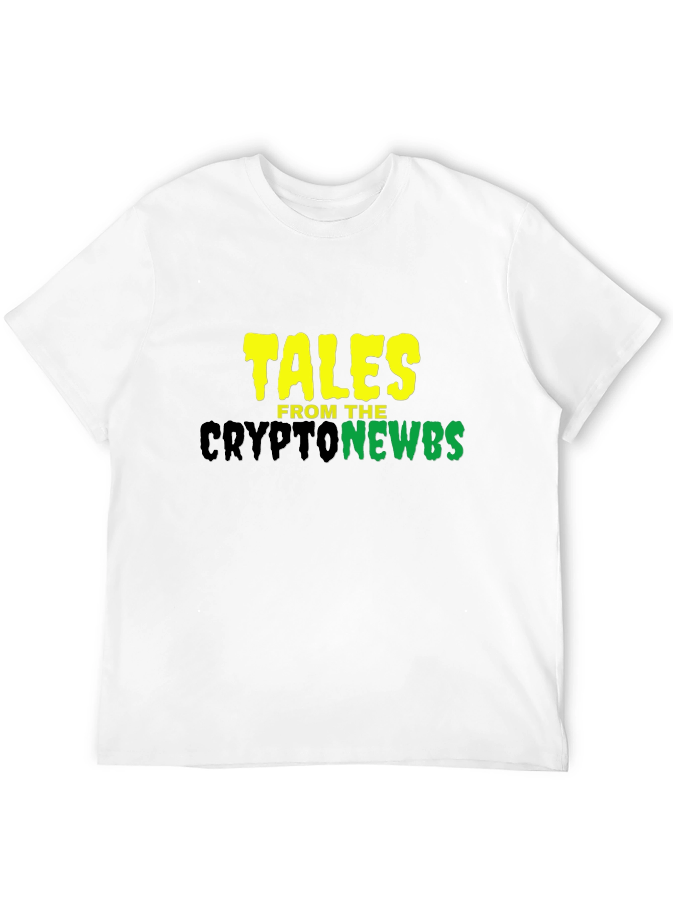 Black Tales From The Crypto Newbs Black T-Shirt view 12