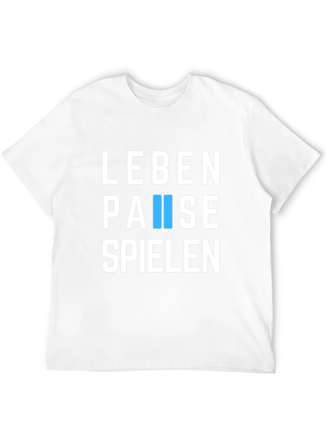 Black Leben Pause Spielen T-Shirt - Relax & Play view 12