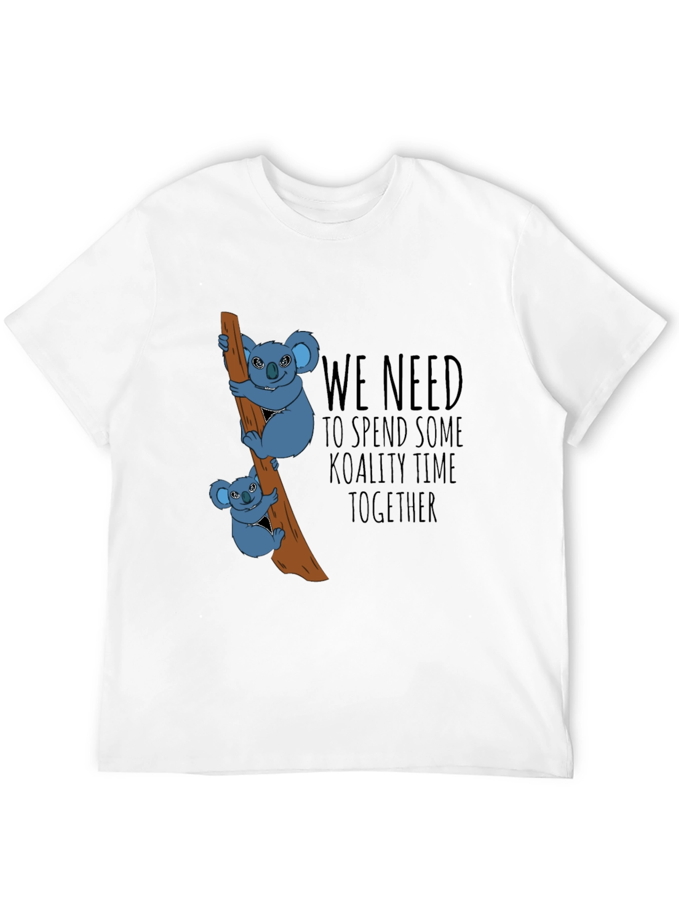 Black Koala Quality Time Graphic Tee view 12