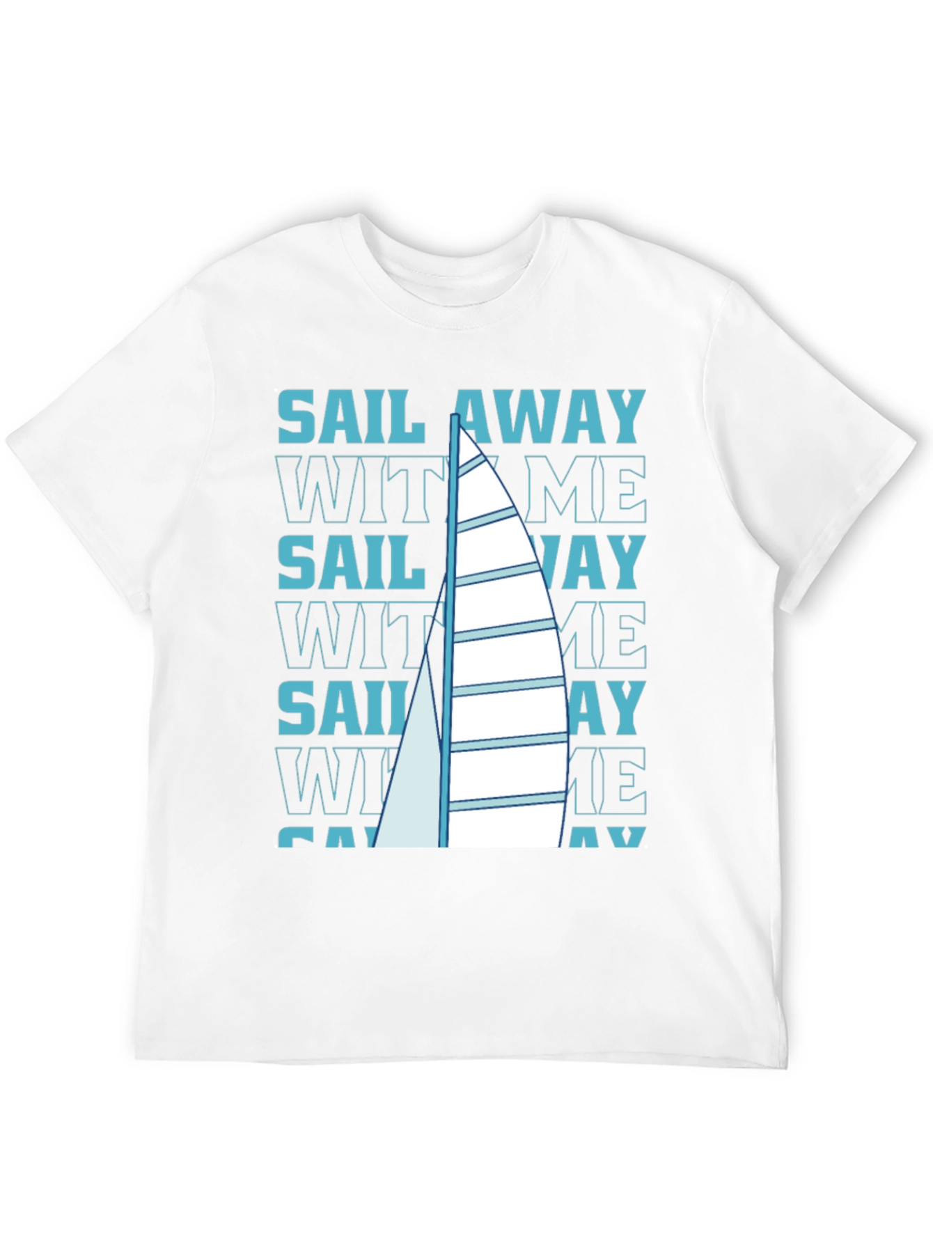 Black Sail Away With Me Graphic Tee view 12