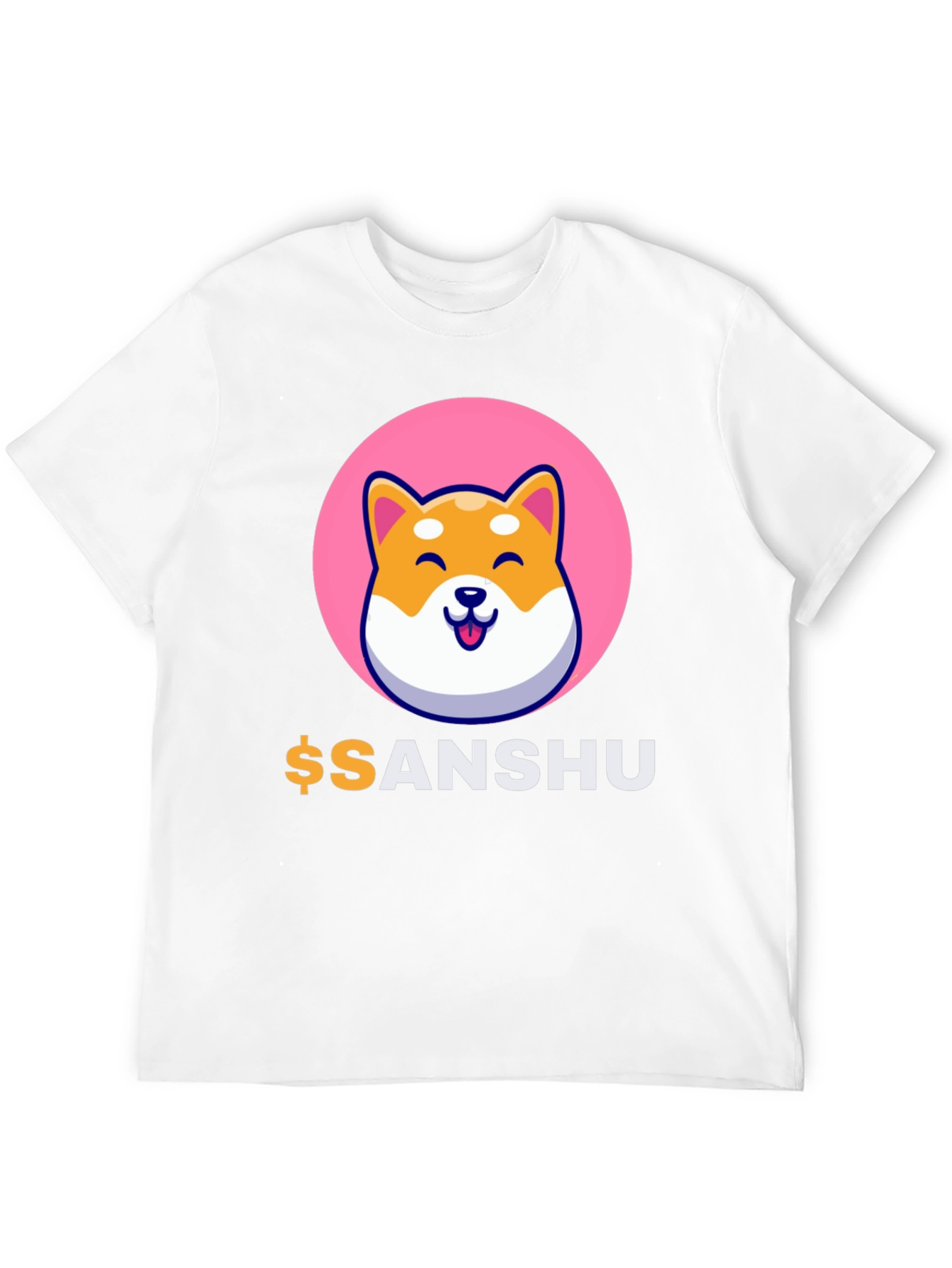 Black Sanshu Inu Crypto T-Shirt view 12