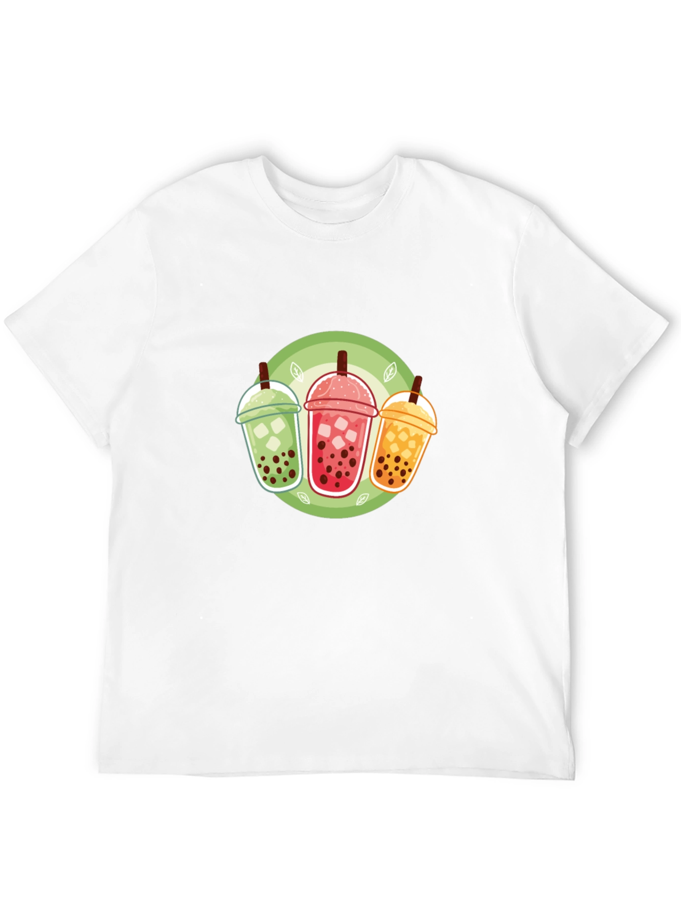 Black Bubble Tea Graphic Tee - Trendy Boba Lover Shirt view 12