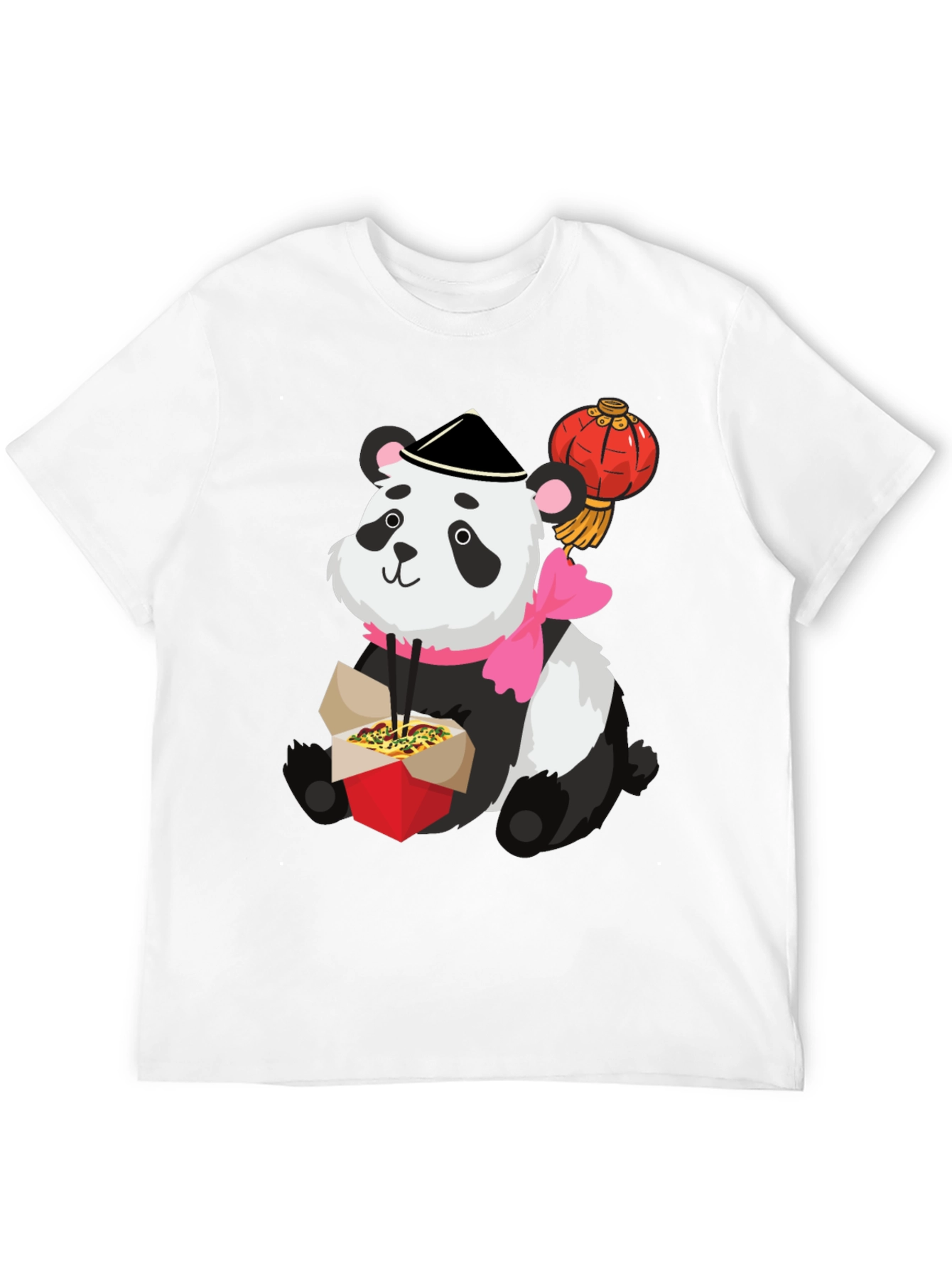 Black Panda Takeout Graphic Tee view 12