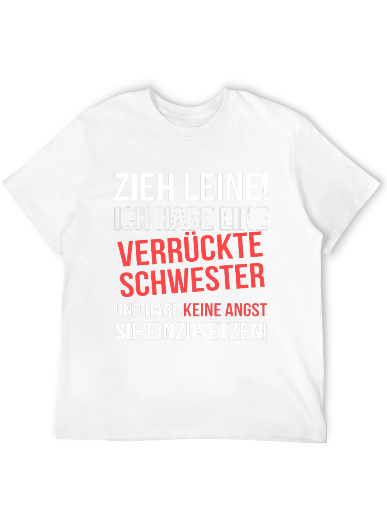 Black Zieh Leine! Crazy Sister Graphic Tee - Black view 12