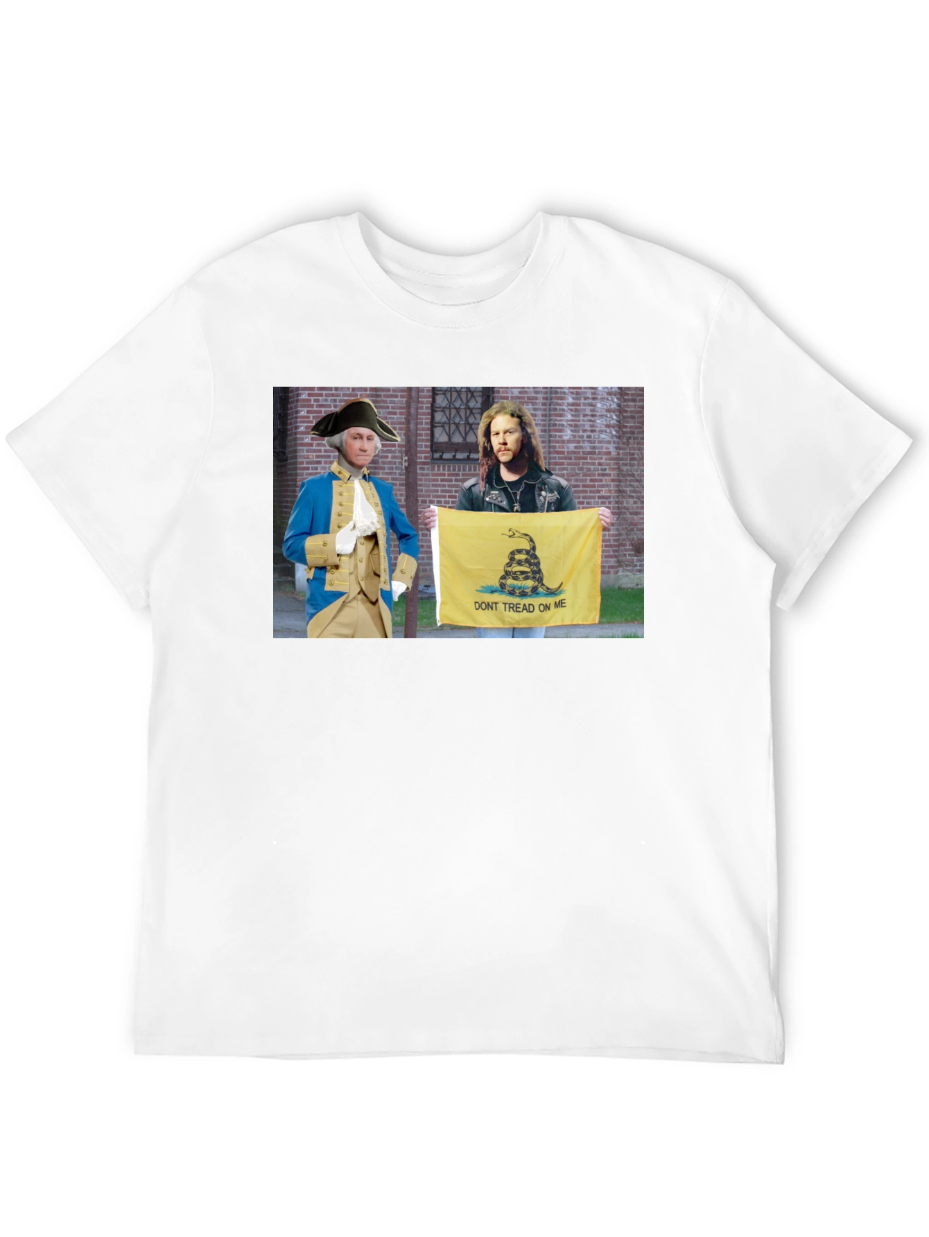 Black Washington & Metallica Tee - Don't Tread On Me view 12