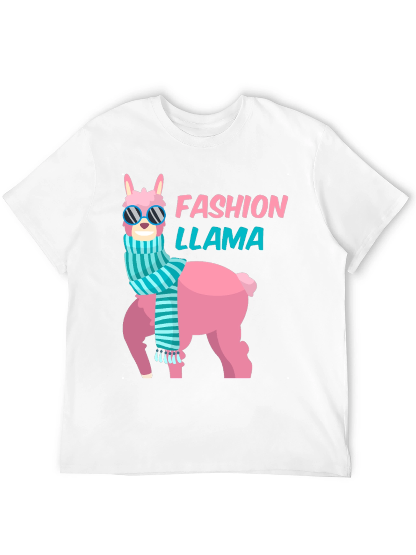 Black Fashion Llama T-Shirt - Stylish Graphic Tee view 12