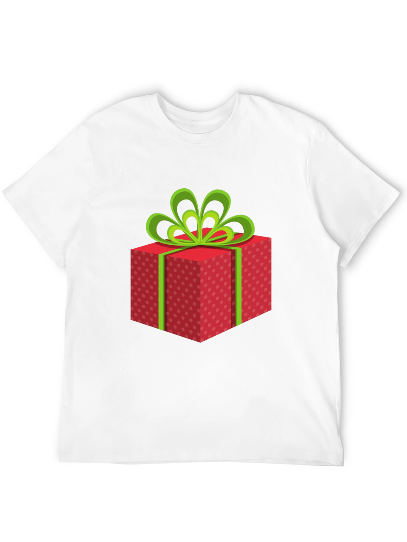 Black Festive Gift Box Graphic T-Shirt view 12