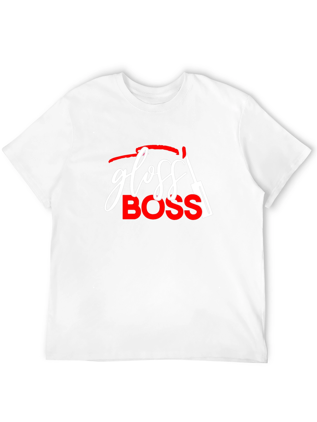 Black Gloss Boss Graphic T-Shirt view 12