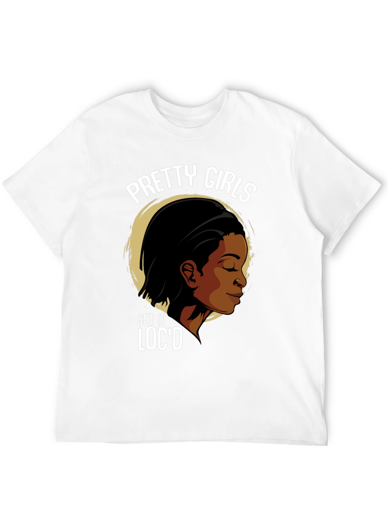 Black Pretty Girls Loc'd T-Shirt - Stylish Graphic Tee view 12