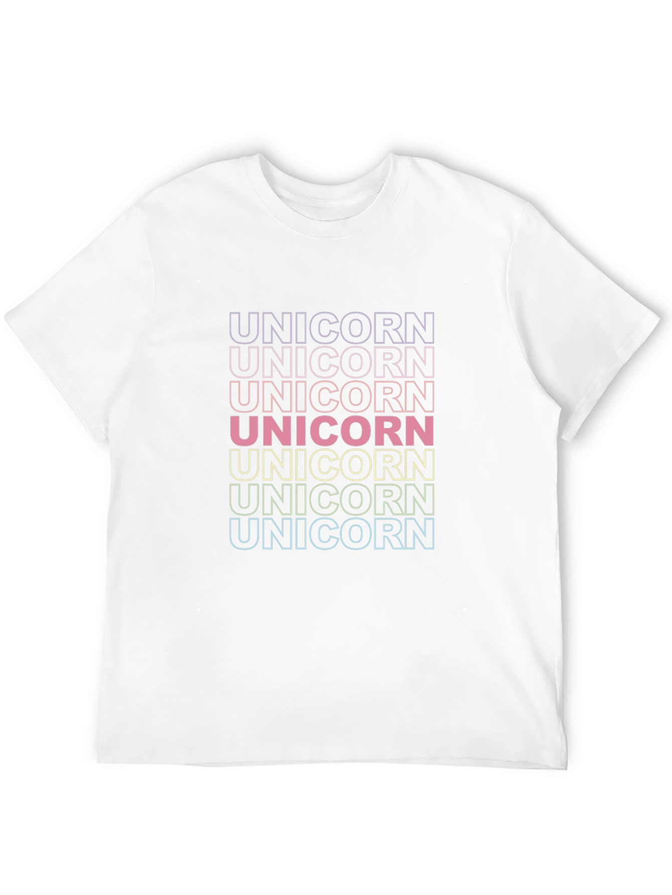 Black Unicorn Graphic Tee - Retro Style Cotton T-Shirt view 12