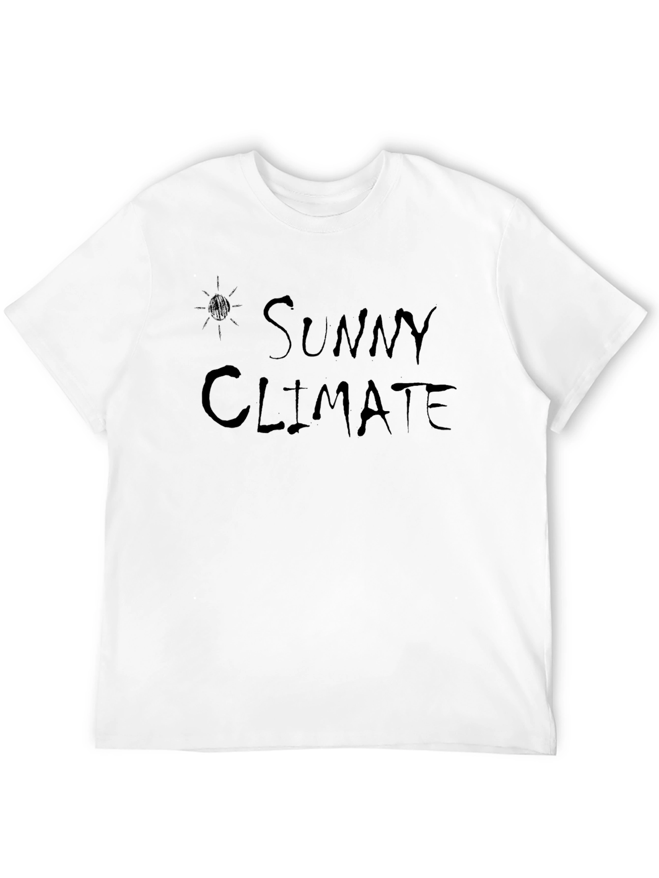 Black Sunny Climate Graphic T-Shirt - Black view 12