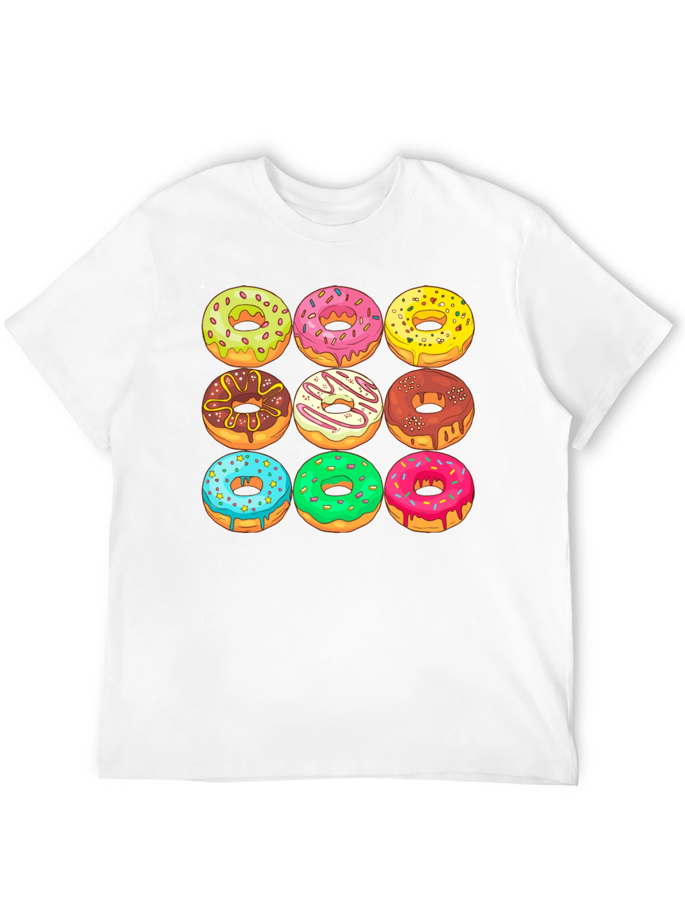 Black Donut Graphic Tee - Deliciously Fun! view 12