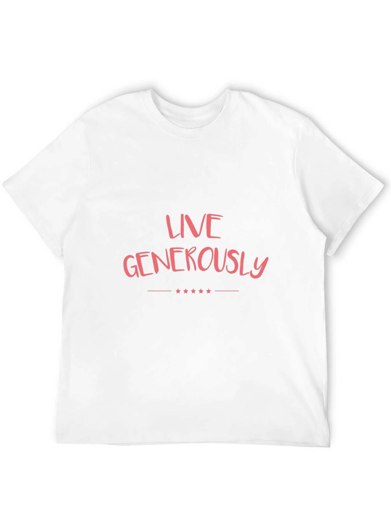 Black Live Generously Black Tee view 12